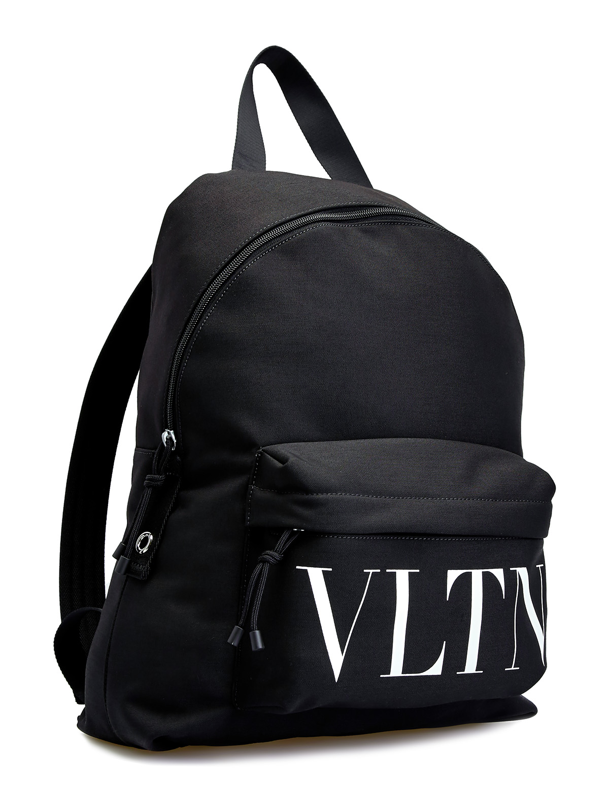 Вместительный рюкзак из нейлона с логотипом VLTN VALENTINO, цвет черный, размер 36;36.5;37;37.5;38;38.5;39;40;41;39.5 - фото 3