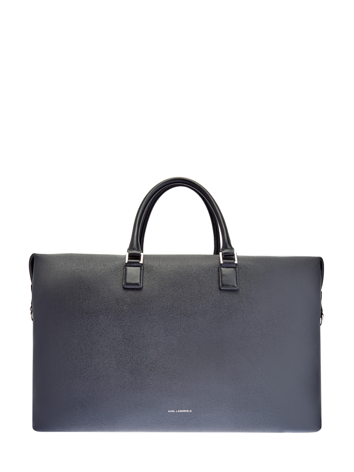 Дорожная сумка с контрастным принтом Rue St-Guillaume KARL LAGERFELD, цвет черный, размер 5;6;7 - фото 5