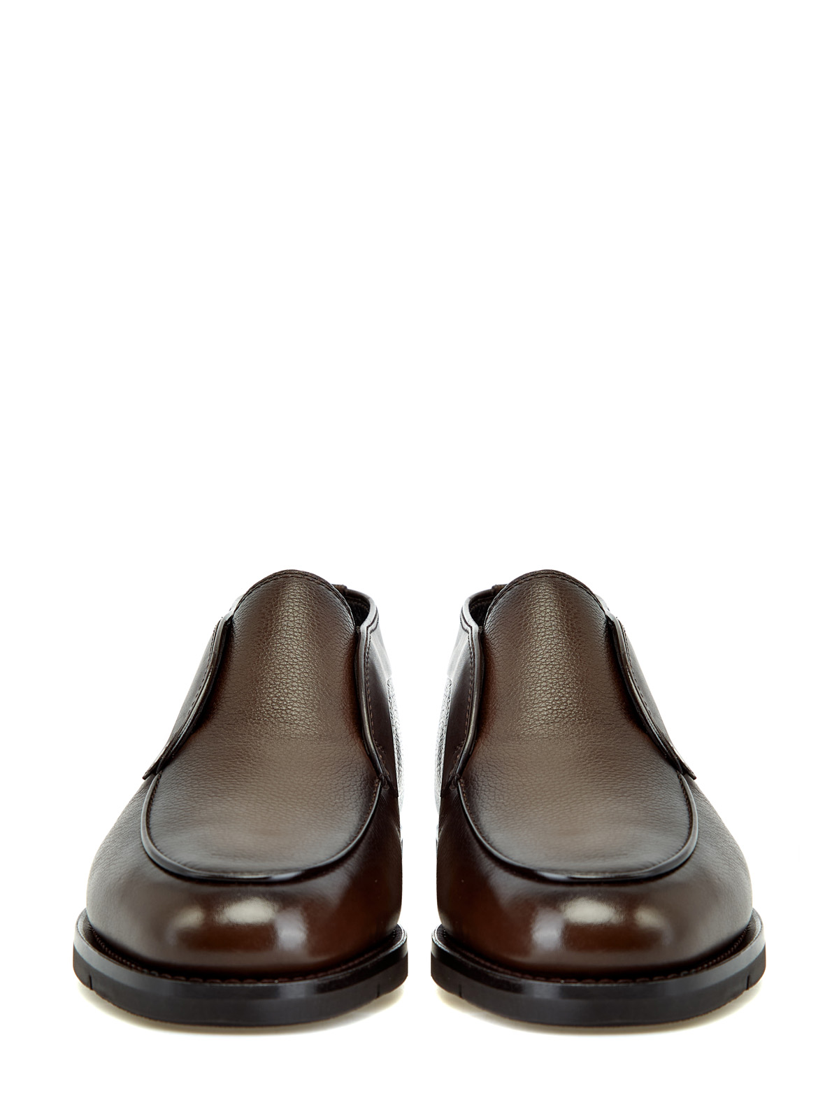 Ботинки из окрашенной вручную кожи с меховой подкладкой SANTONI, цвет коричневый, размер 40.5;41;41.5;42;42.5;43;43.5;44 - фото 5