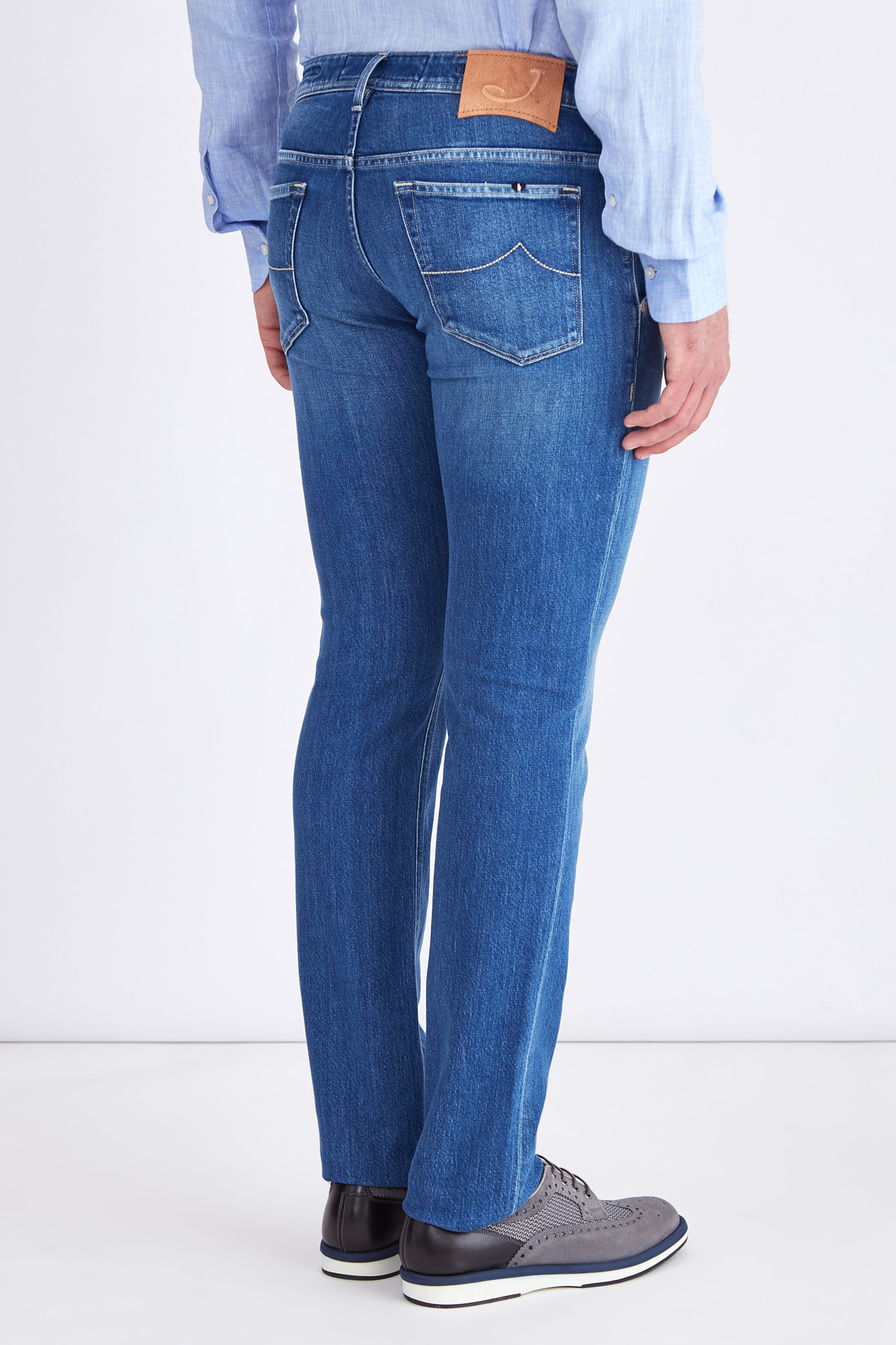 джинсы JACOB COHEN, цвет синий, размер 48;52;54 - фото 4