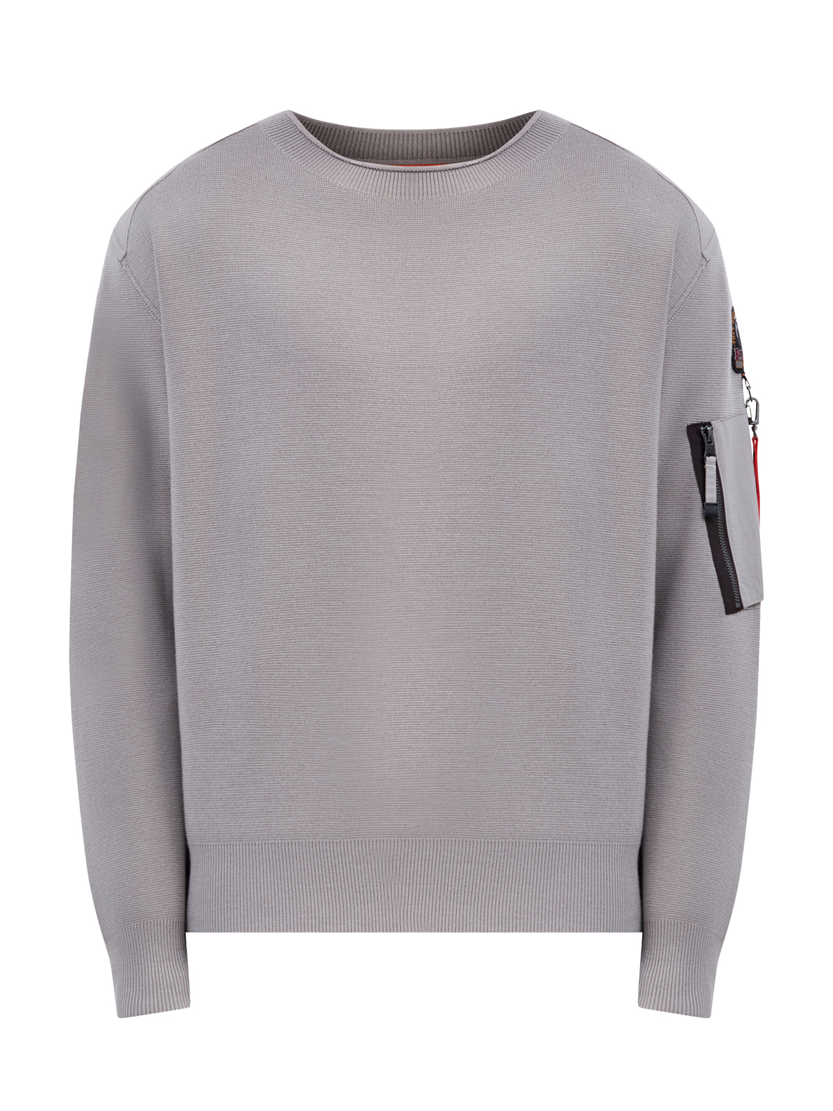 Джемпер из шерсти мериноса с нарукавным карманом и брелоком 49800₽