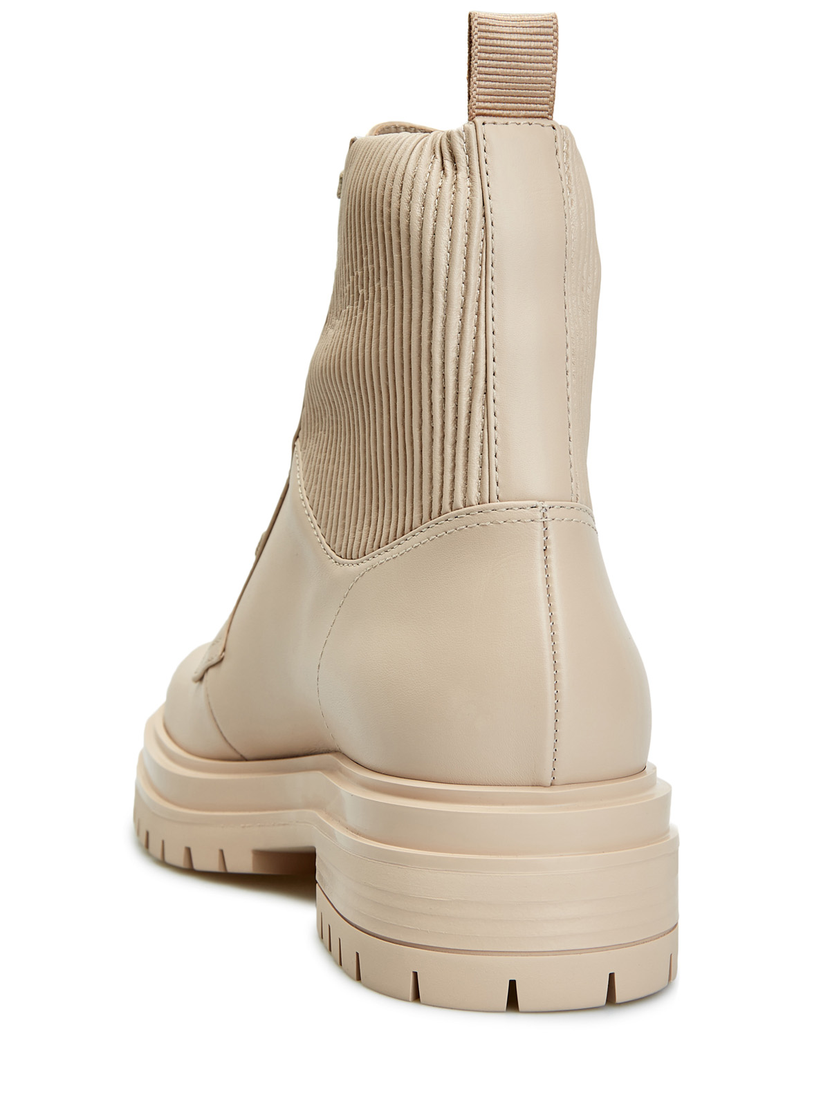 Ботинки Martis из матовой кожи с рифлеными вставками GIANVITO ROSSI, цвет бежевый, размер 37.5;38;38.5;41;36 - фото 4