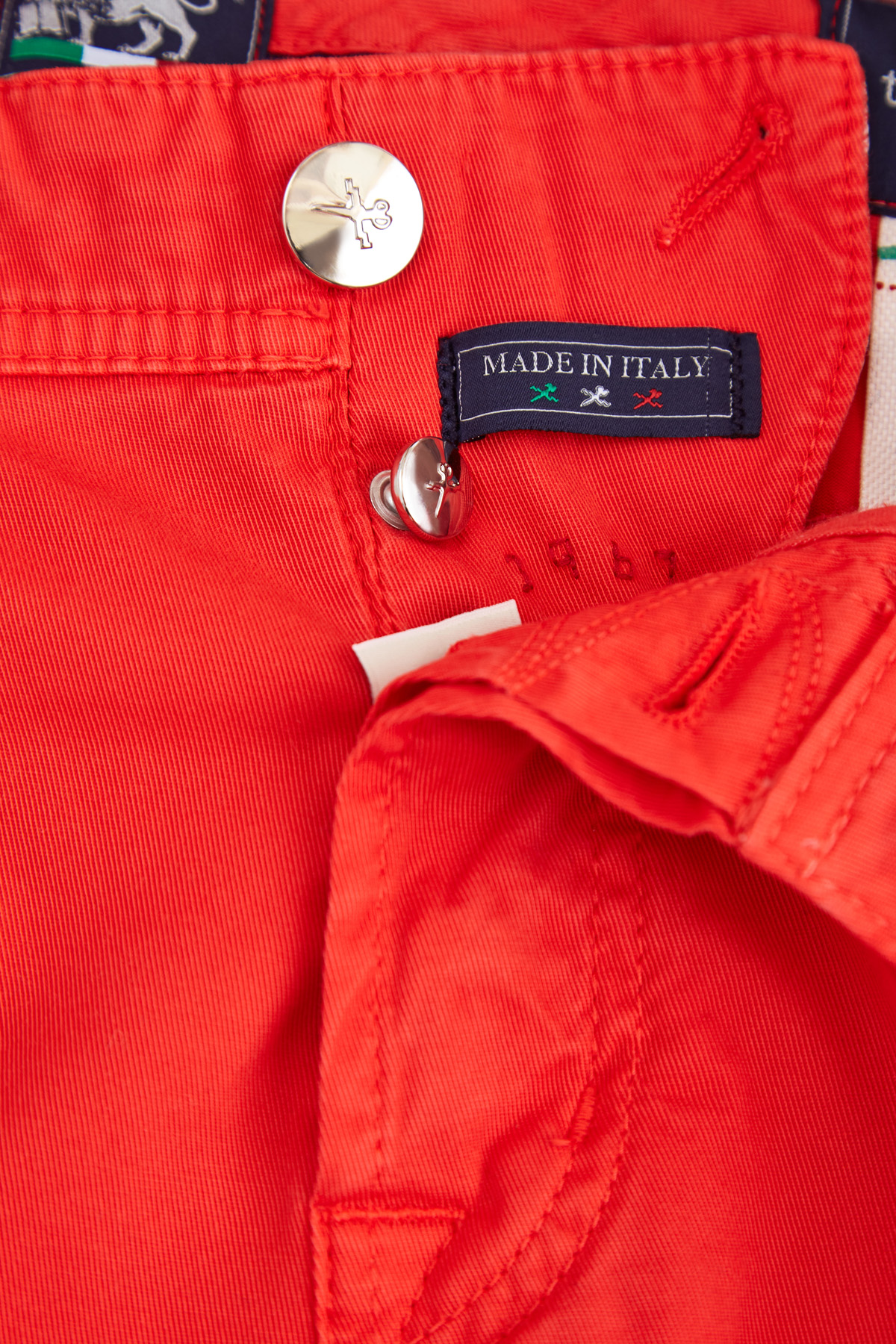 джинсы SARTORIA TRAMAROSSA, цвет оранжевый, размер 44;54 - фото 5