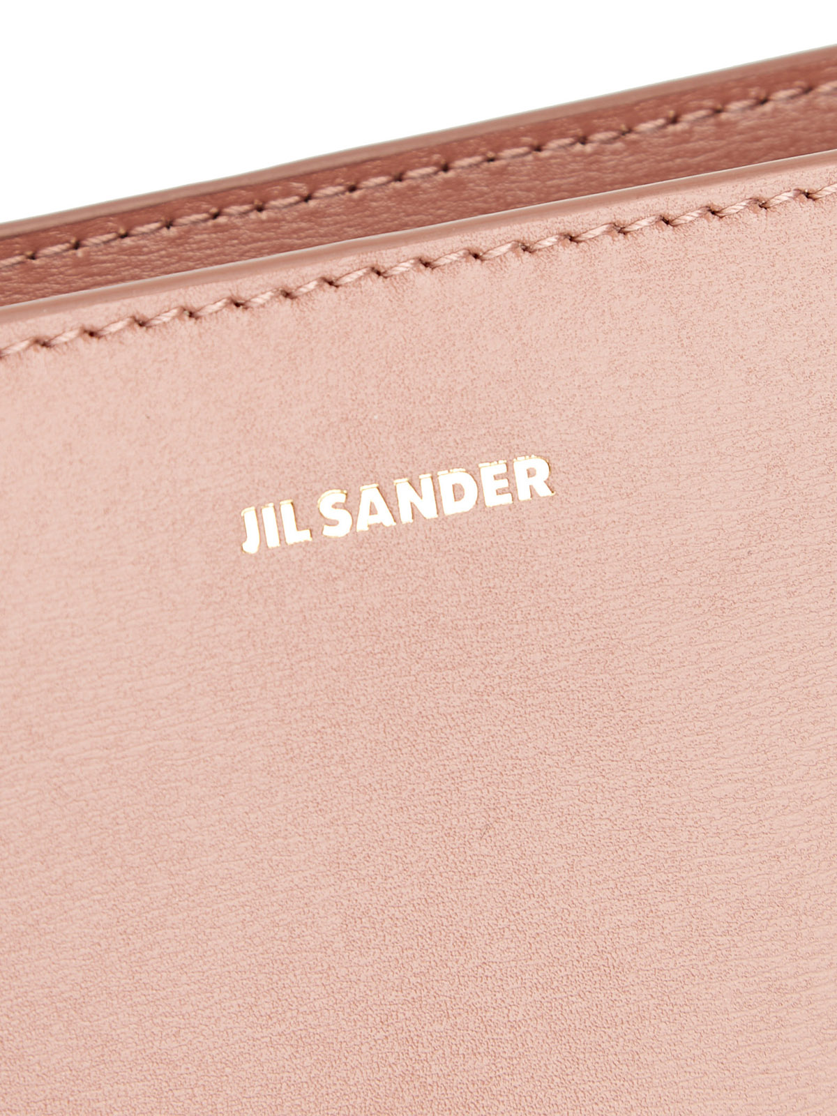 Прямоугольная сумка-кроссбоди Giro из гладкой телячьей кожи JIL SANDER, цвет розовый, размер 52;52;54 - фото 6