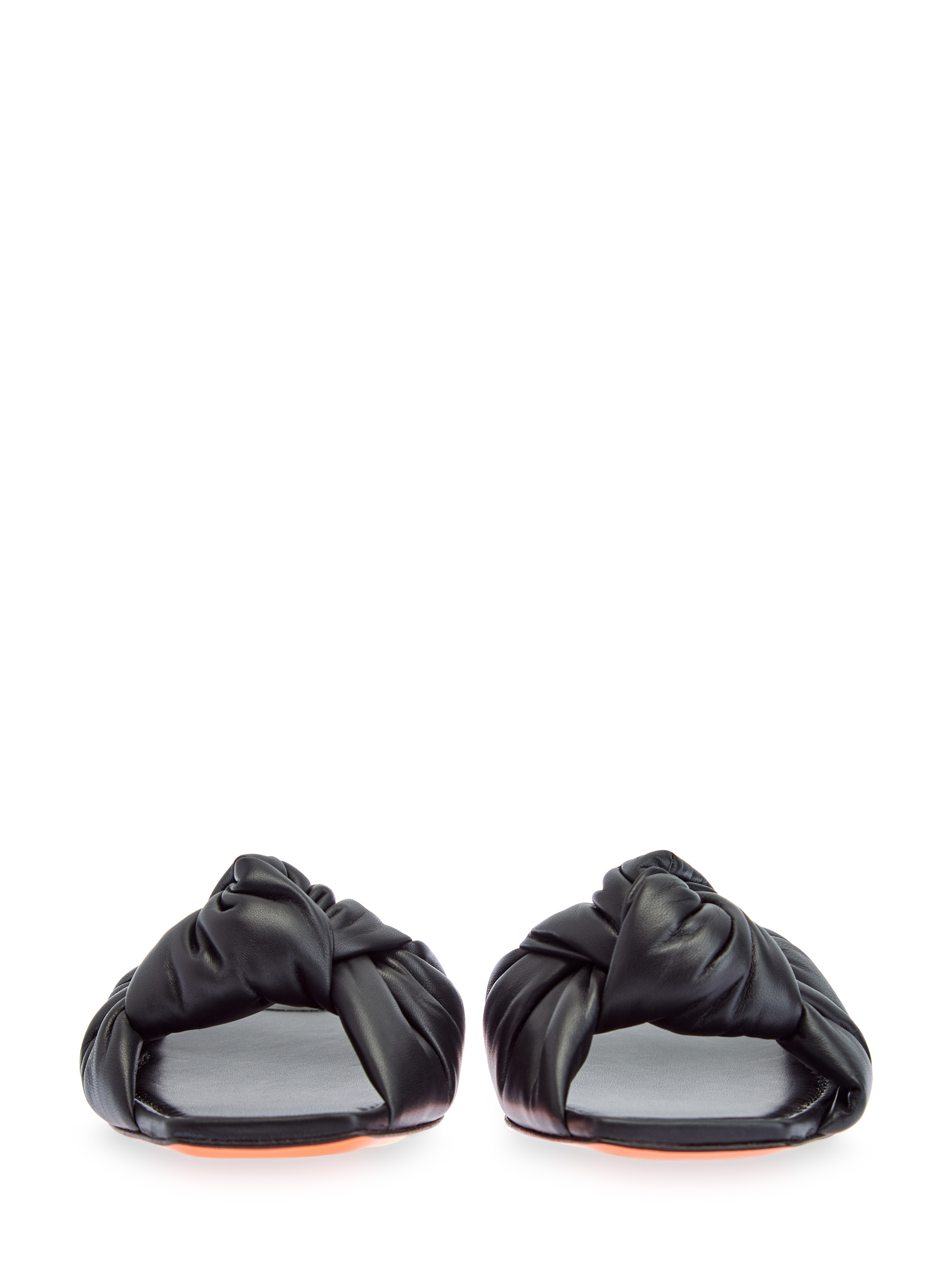 Открытые сандалии ручной работы из мягкой наппы SANTONI, цвет черный, размер 36.5;37;37.5;39;39.5;40;41;38.5 - фото 5