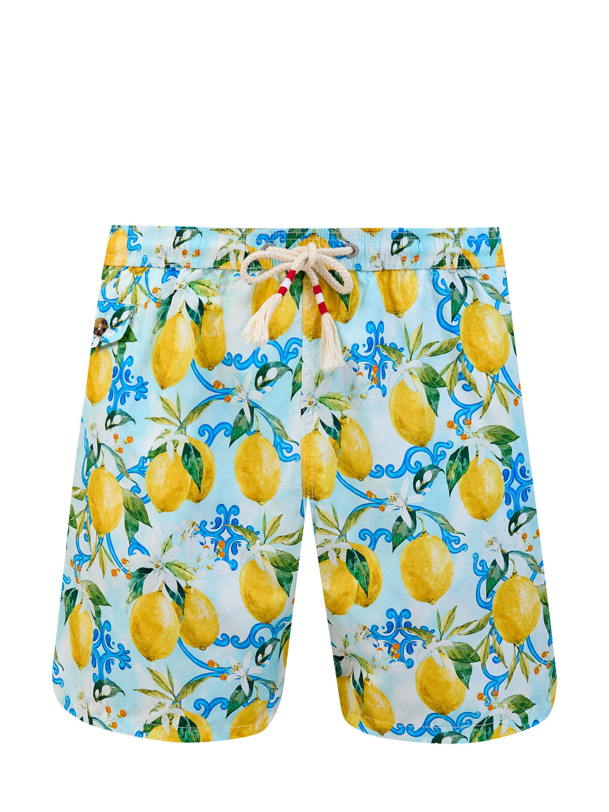 

Плавательные шорты Lighting 70 с принтом Majolica и кулиской, Мульти, Плавательные шорты Lighting 70 с принтом Majolica и кулиской