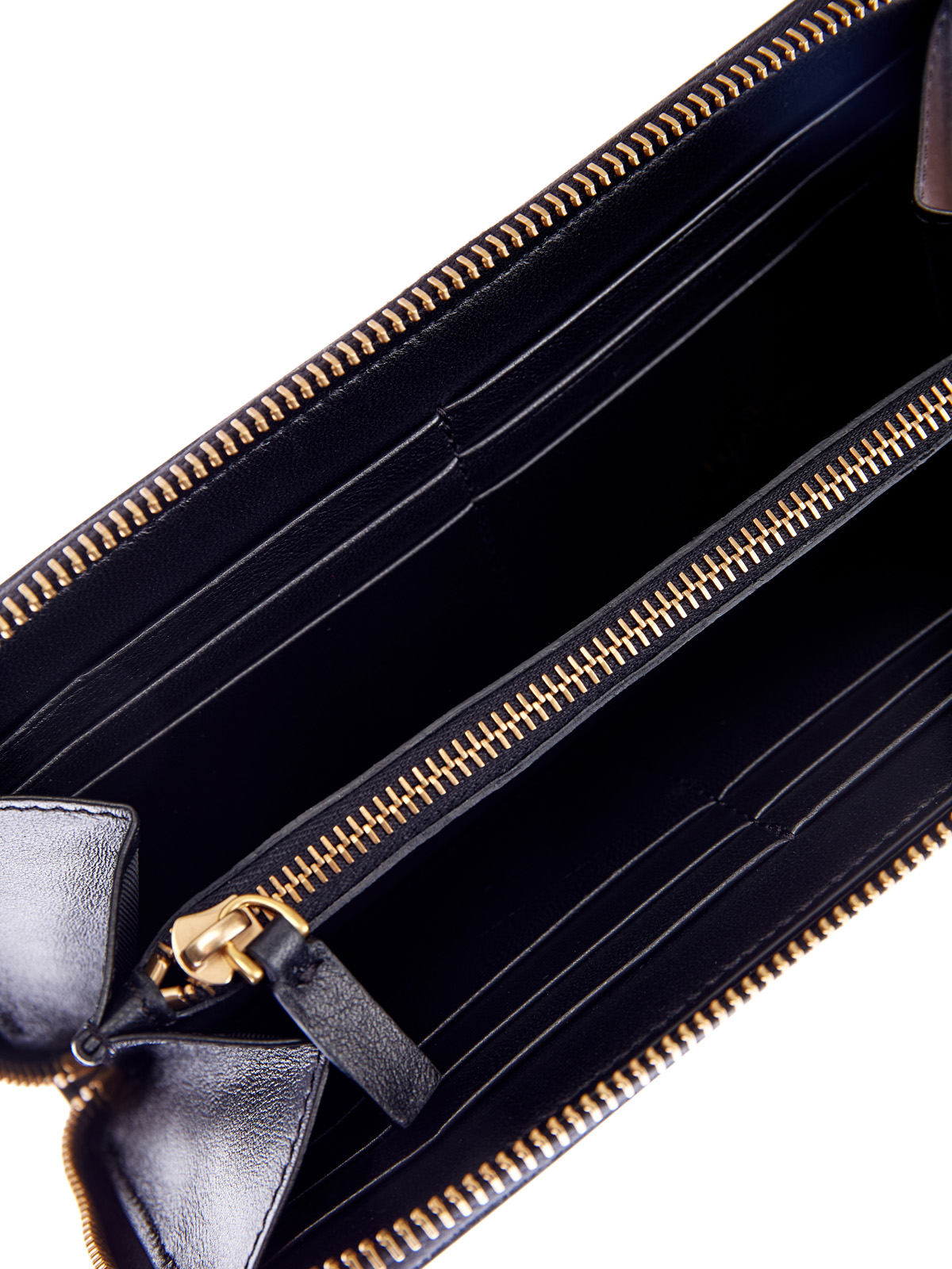 Кожаный кошелек с архивной стеганой эмблемой VLOGO VALENTINO GARAVANI, цвет черный, размер 36;37;38;39 - фото 7