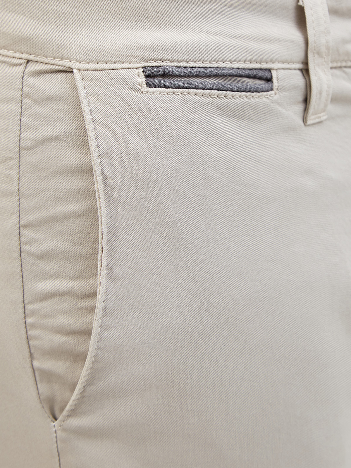 Зауженные брюки ручной работы с асимметричной застежкой ELEVENTY, цвет бежевый, размер 46;50;52;54 - фото 5