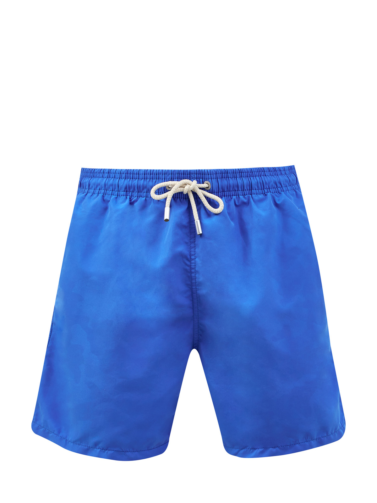 Однотонные плавательные шорты с карманами и нашивкой MC2 SAINT BARTH, цвет синий, размер XL