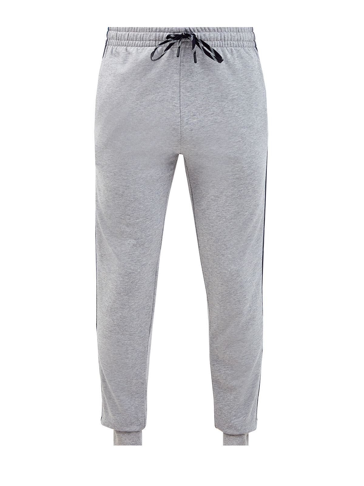 Спортивные брюки-джоггеры с контрастными лампасами BIKKEMBERGS, цвет серый, размер S;M;L