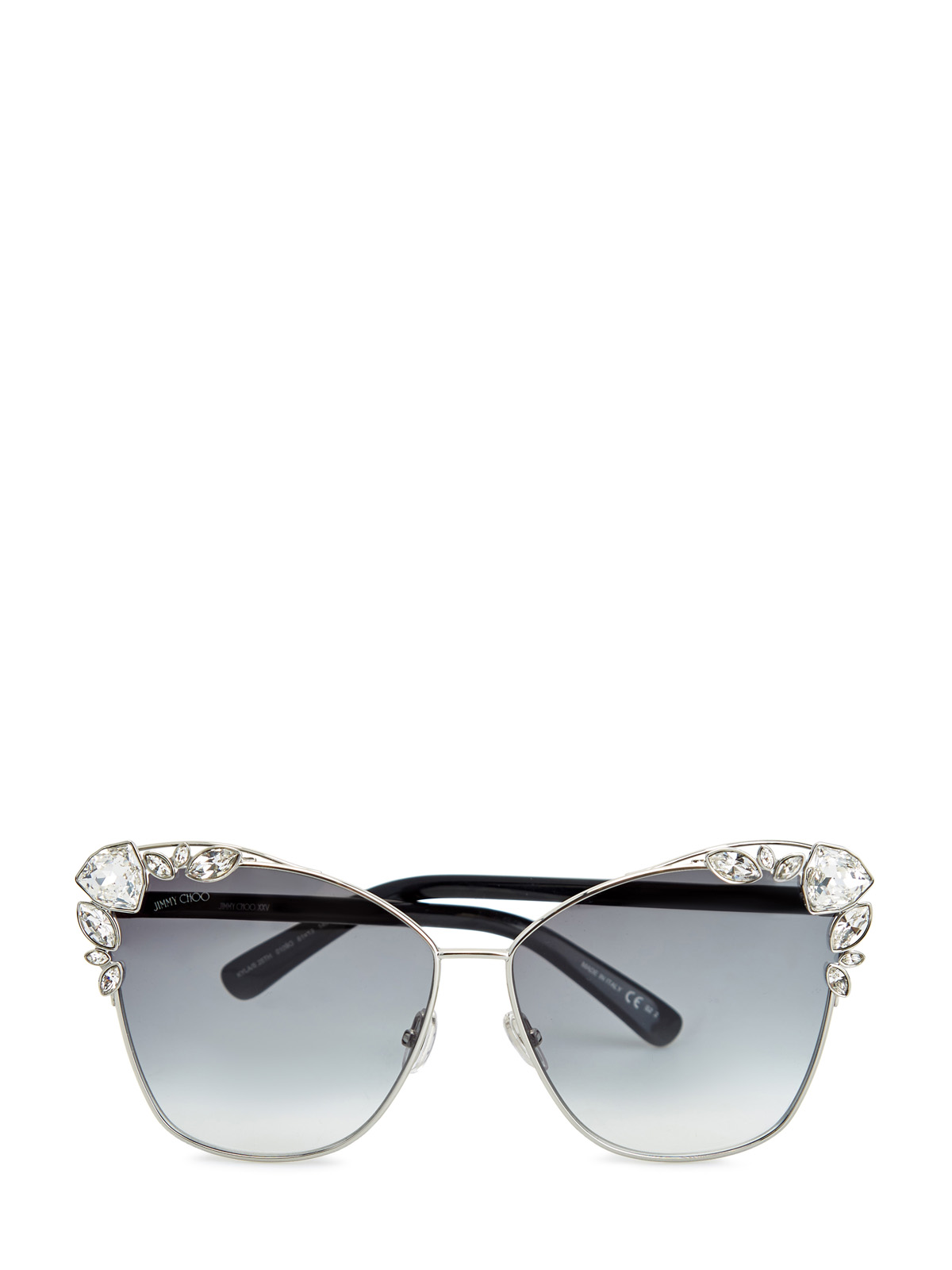 Солнцезащитные очки Kyla с кристаллами Swarovski JIMMY CHOO  (sunglasses) - фото 1