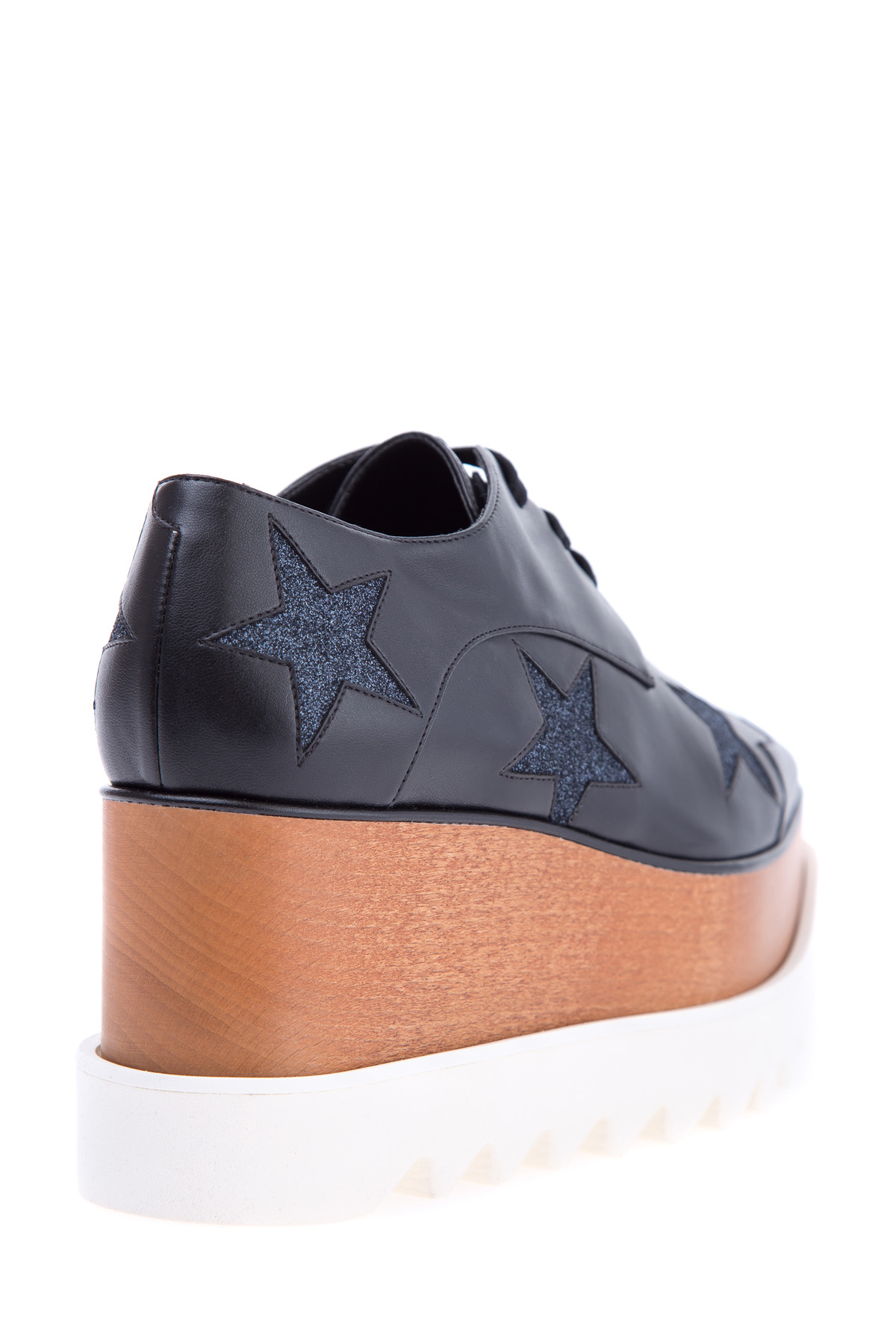 Ботинки Elise Star со сверкающей отделкой и высокой подошвой STELLA McCARTNEY, цвет черный, размер 7;8 - фото 4