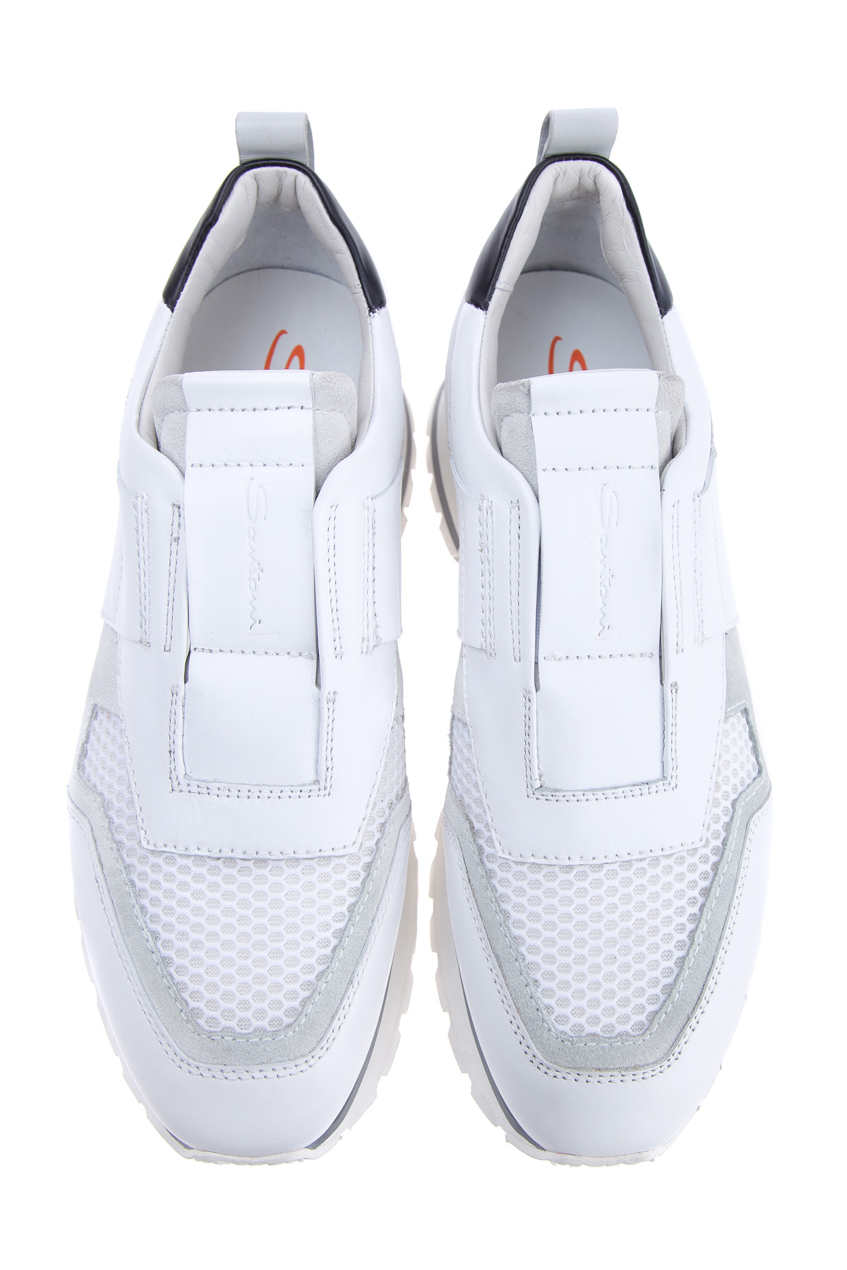 кроссовки SANTONI, цвет белый, размер 39.5 - фото 6