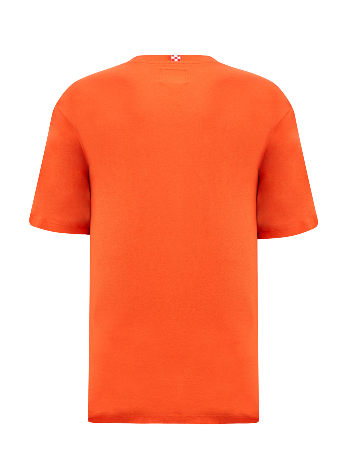 Футболка из хлопкового джерси с принтом Saint Barth MC2 SAINT BARTH, цвет оранжевый, размер 2XL;4XL - фото 2