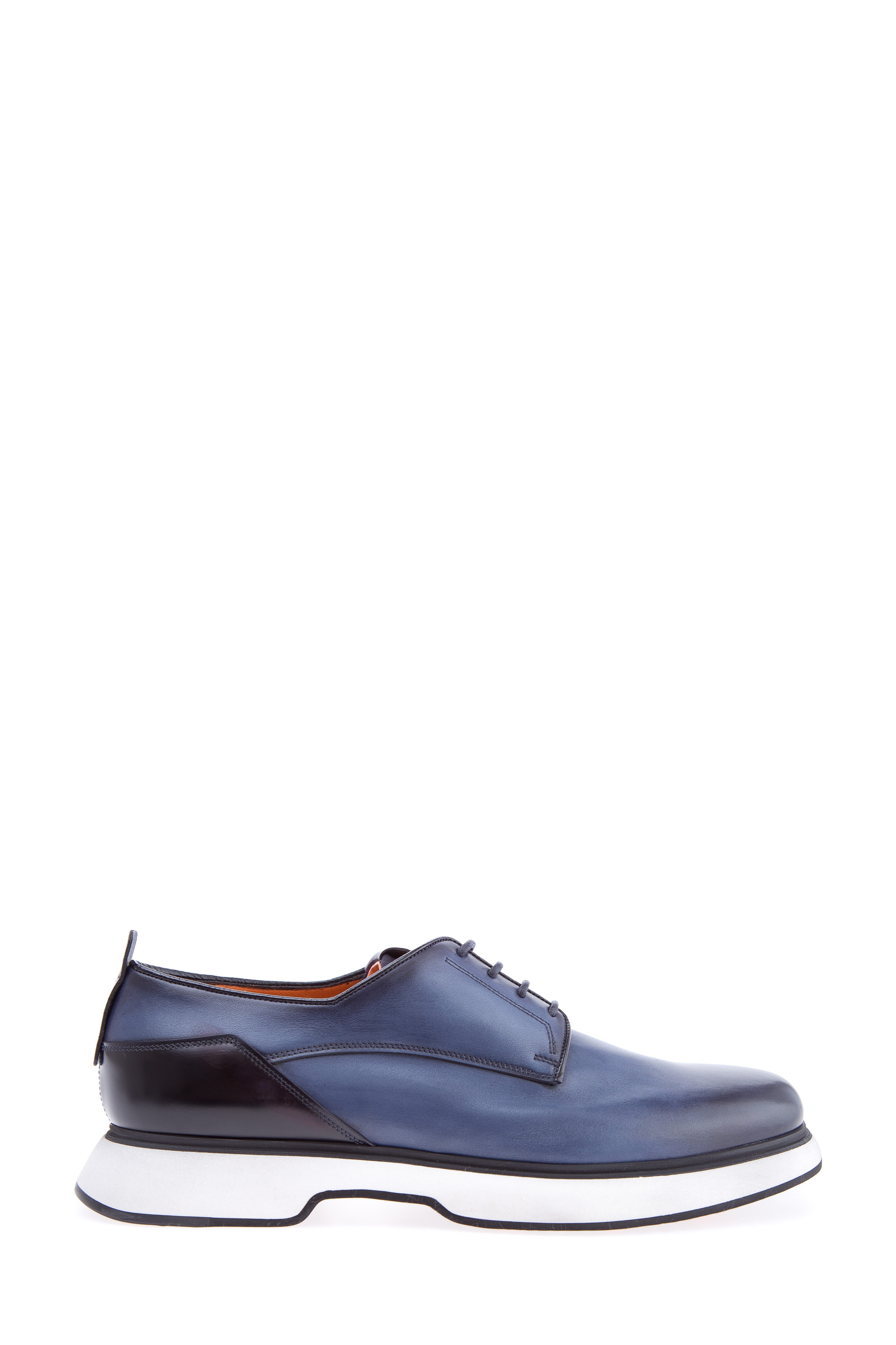 ботинки SANTONI, цвет синий, размер 40 - фото 1