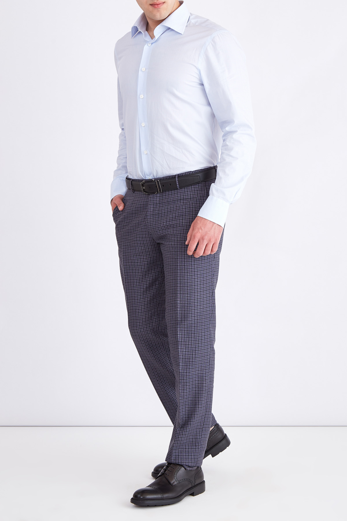 брюки BERWICH, цвет серый, размер 46 - фото 2