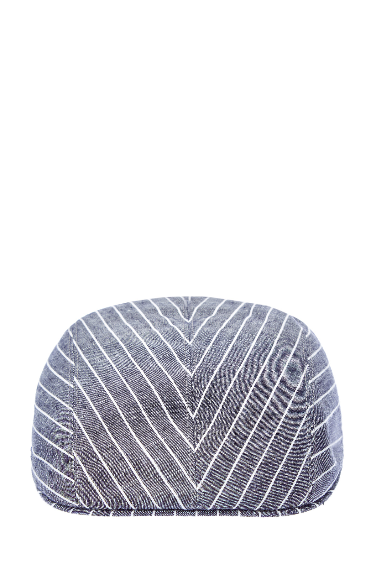 Льняная кепка-коппола в полоску BRUNELLO CUCINELLI, цвет синий, размер L;M;XL - фото 1