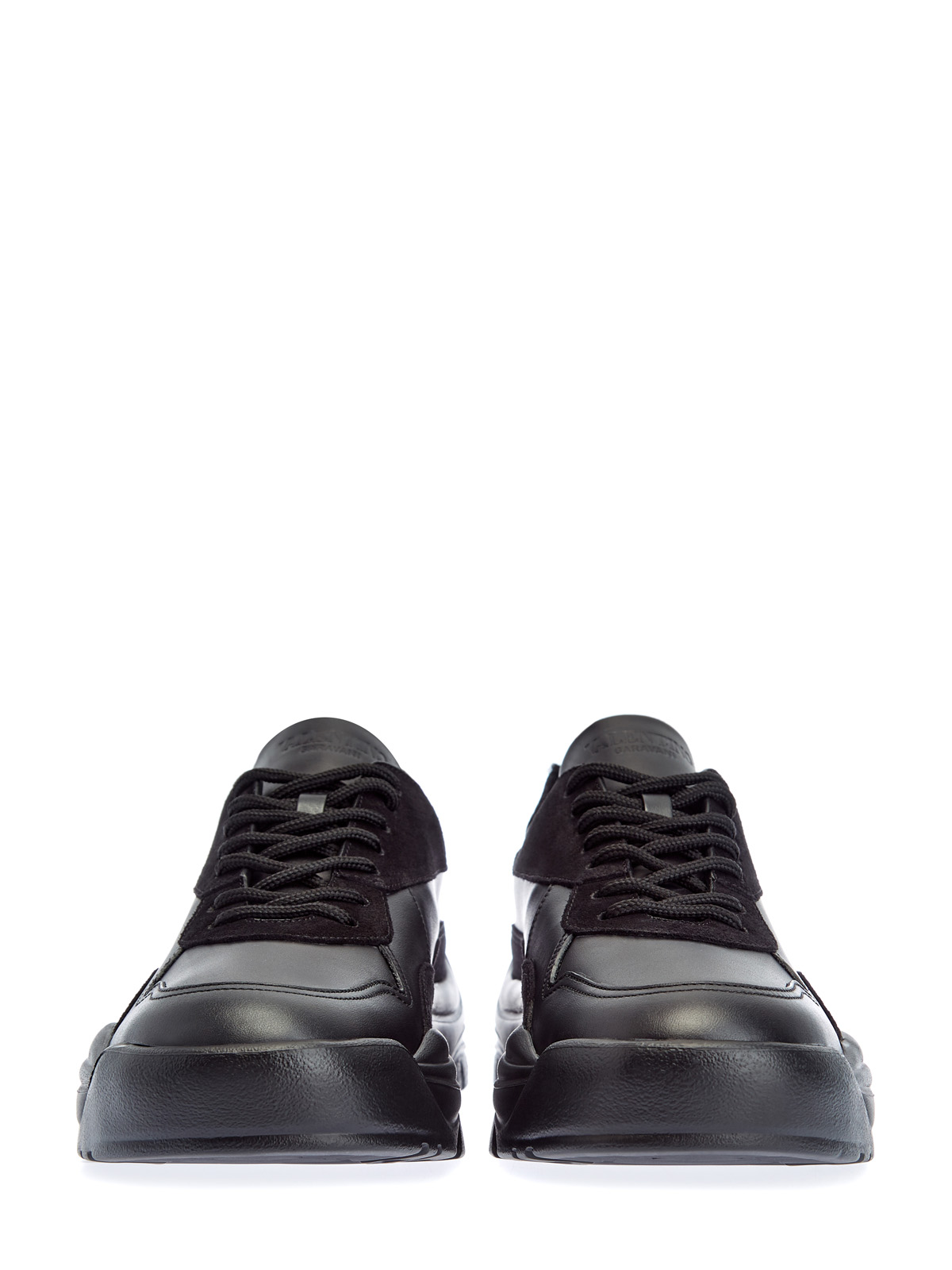 Комбинированные кроссовки Gumboy на подкладке из овчины VALENTINO GARAVANI, цвет черный, размер 40;41;42;43;43.5;44;45;46;42.5 - фото 6