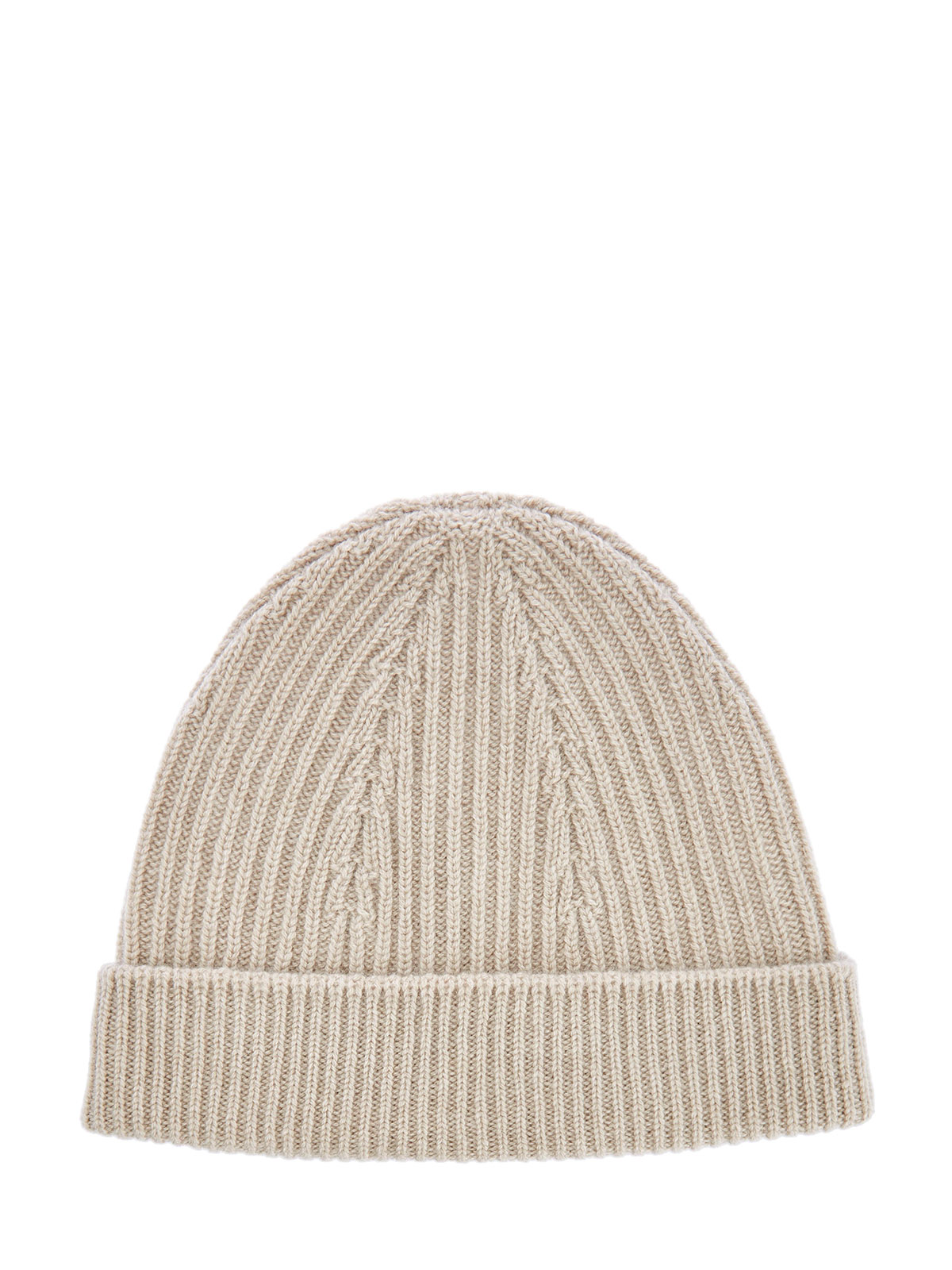 

Шапка из теплой кашемировой пряжи английской вязки, Бежевый, Шапка из теплой кашемировой пряжи английской вязки