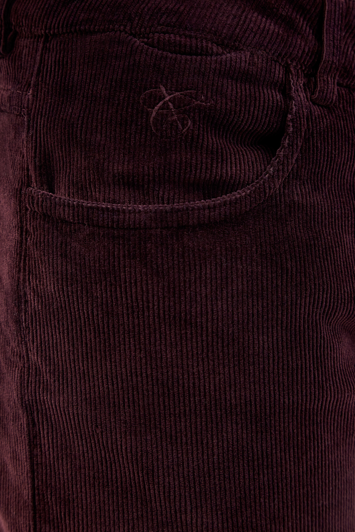 Вельветовые джинсы из хлопка цвета бургунди CANALI, размер 48;52;54;46;50 - фото 5