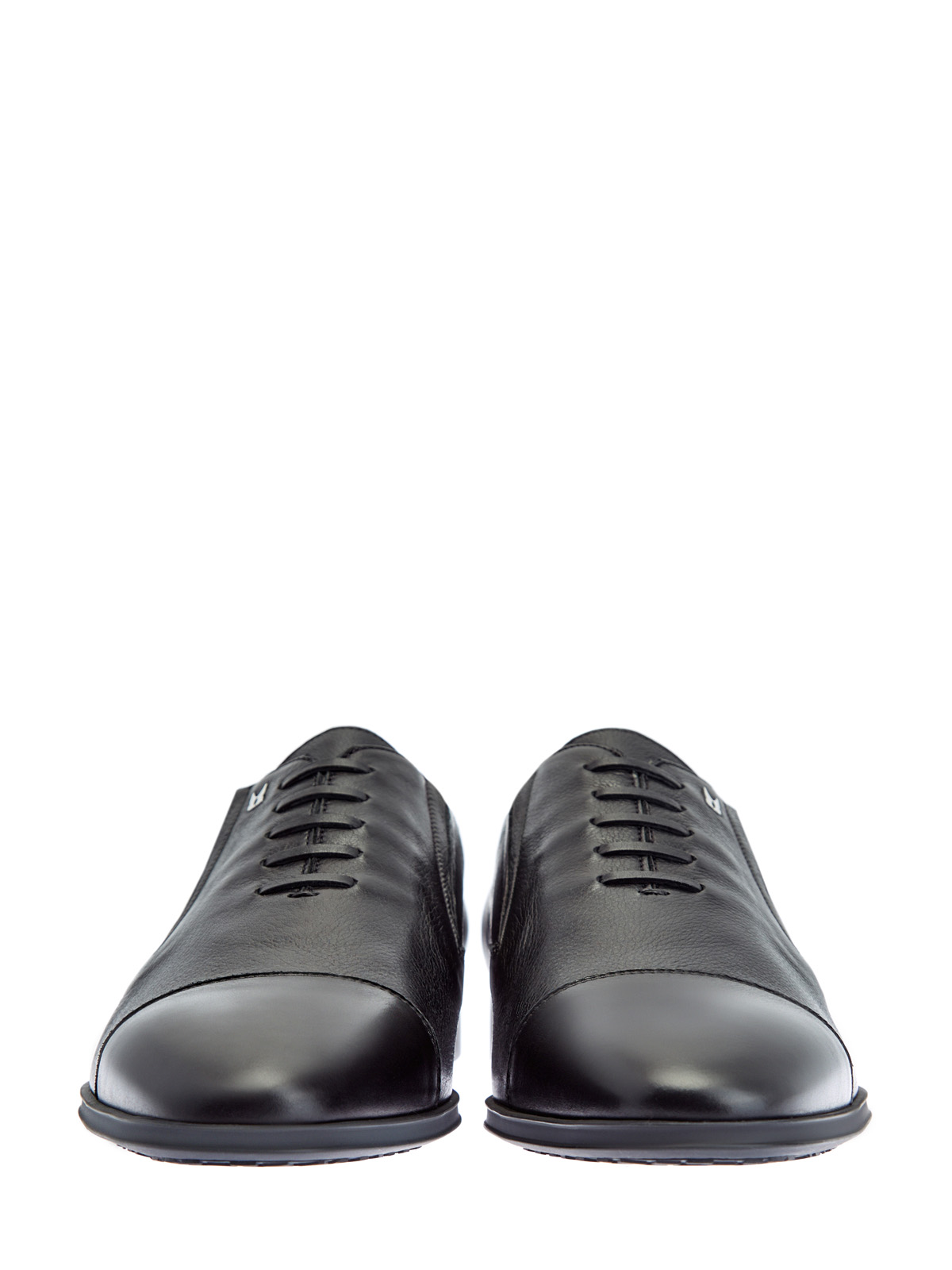 Туфли-лоферы из гладкой и зернистой кожи MORESCHI, цвет черный, размер 40;40.5;41;41.5;42;42.5;43;43.5;44 - фото 6