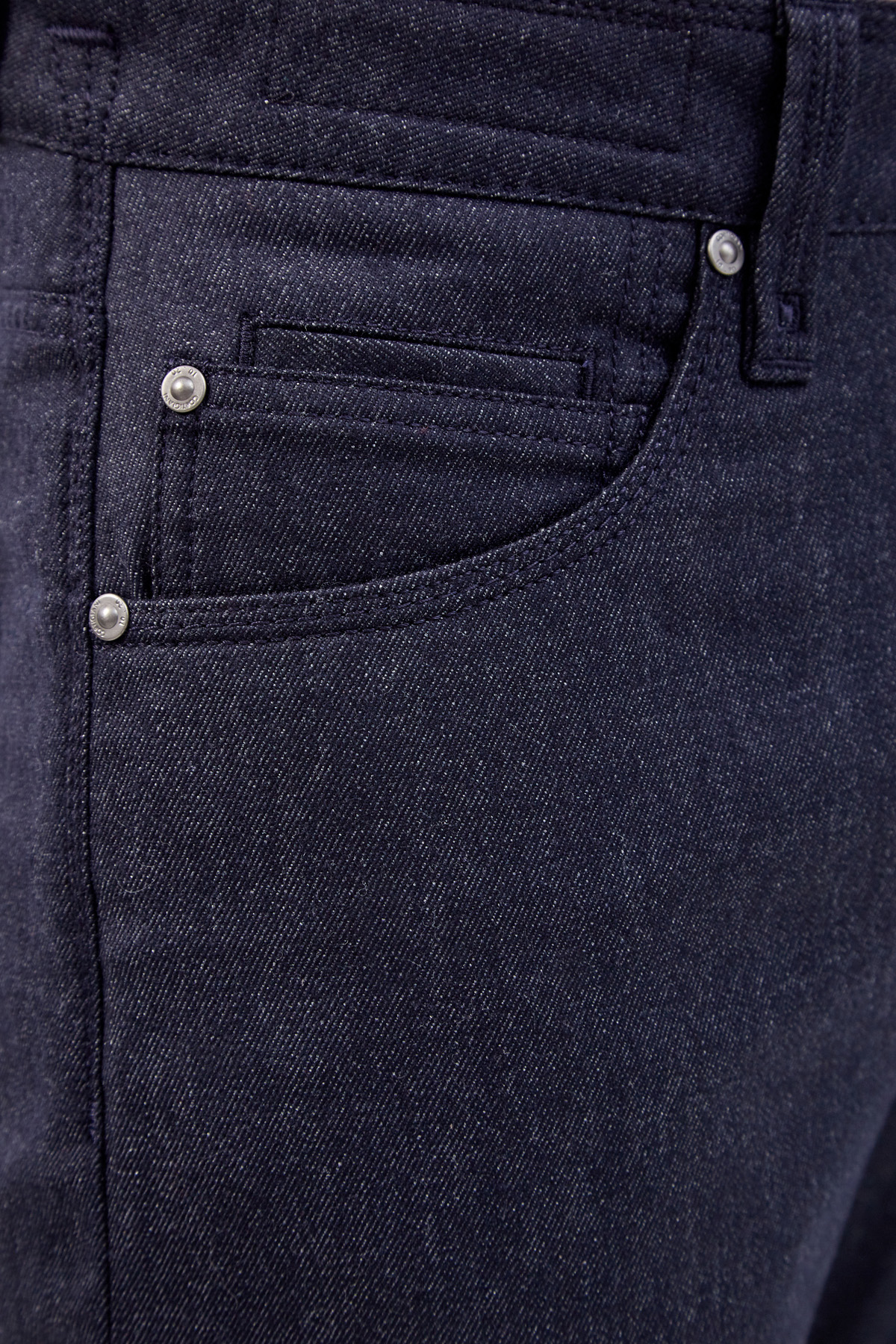 Утепленные джинсы с внутренней отделкой из шерстяной фланели CORTIGIANI, цвет синий, размер 48;50;52;54;56;58;60;46 - фото 5