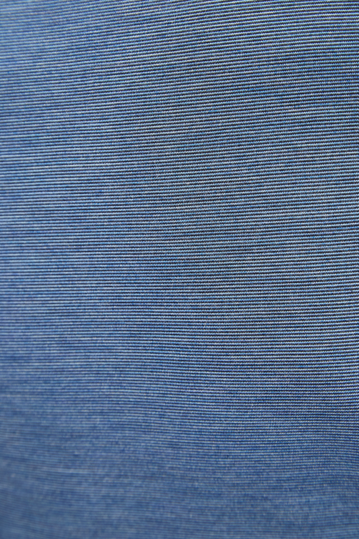 Футболка из чистого шелка микро-принтом в полоску CANALI, цвет синий, размер 48;52 - фото 5