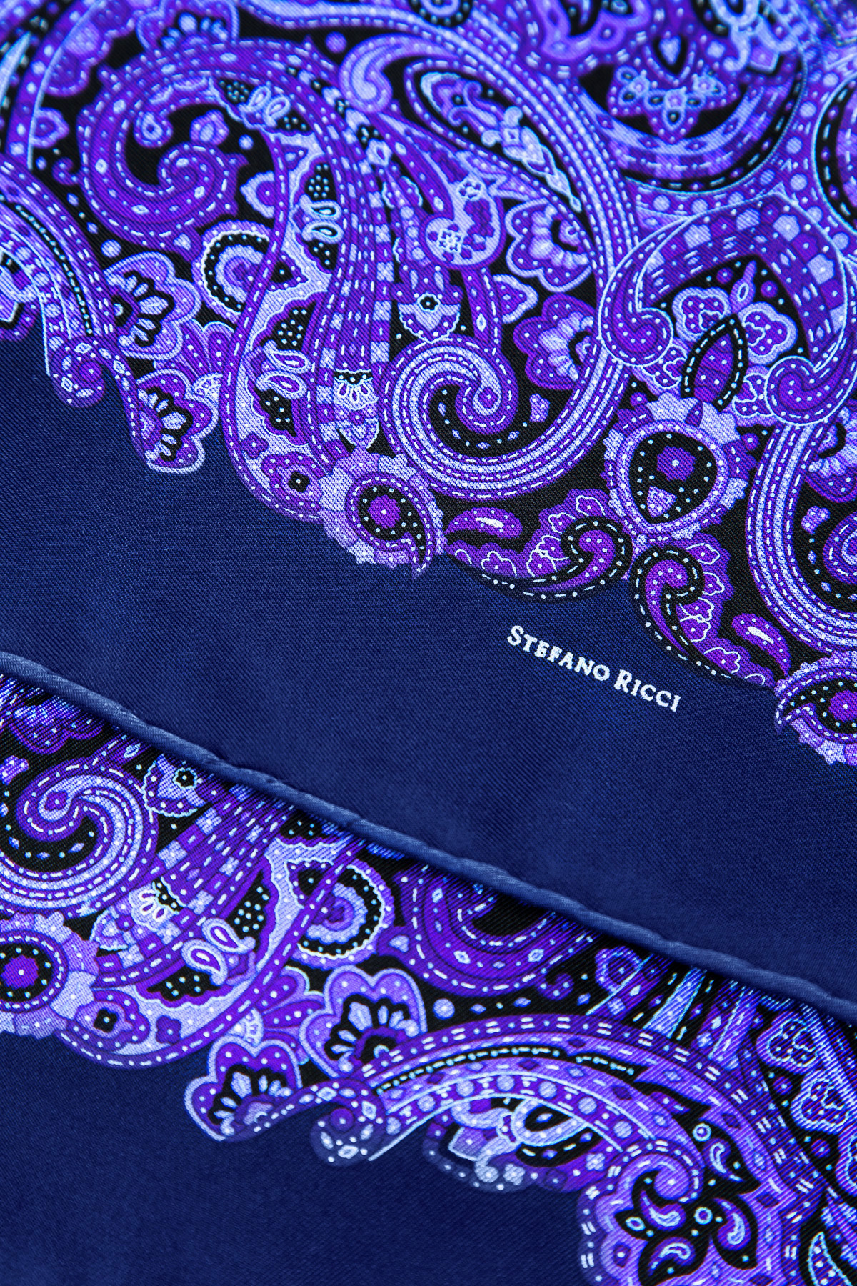 платок STEFANO RICCI, цвет фиолетовый, размер 48 - фото 5