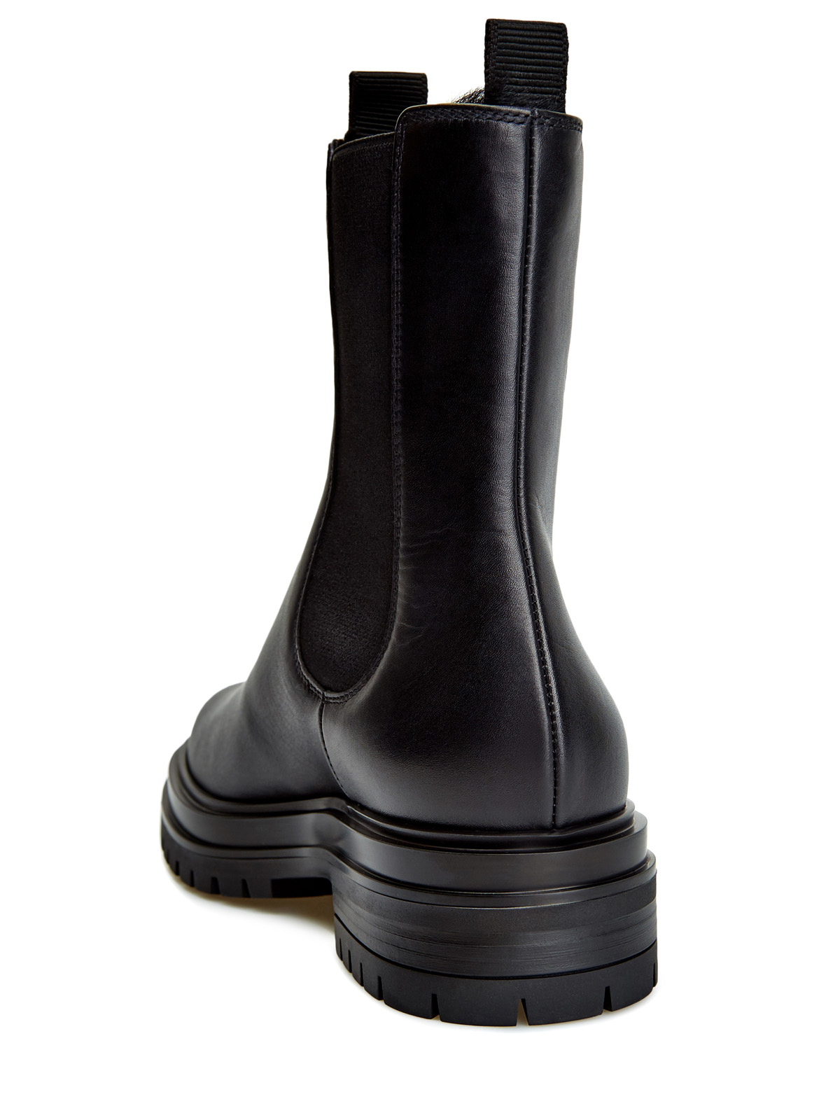 Кожаные ботинки-челси на массивной подошве GIANVITO ROSSI, цвет черный, размер 36;36.5;37;37.5;38;38.5 - фото 4