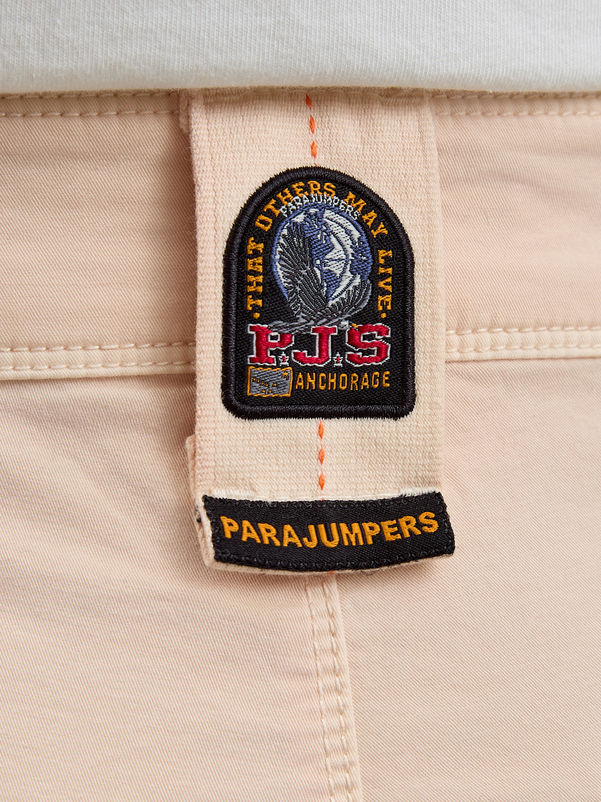 Свободные брюки-карго Lela из хлопкового твила Pima PARAJUMPERS, цвет бежевый - фото 5