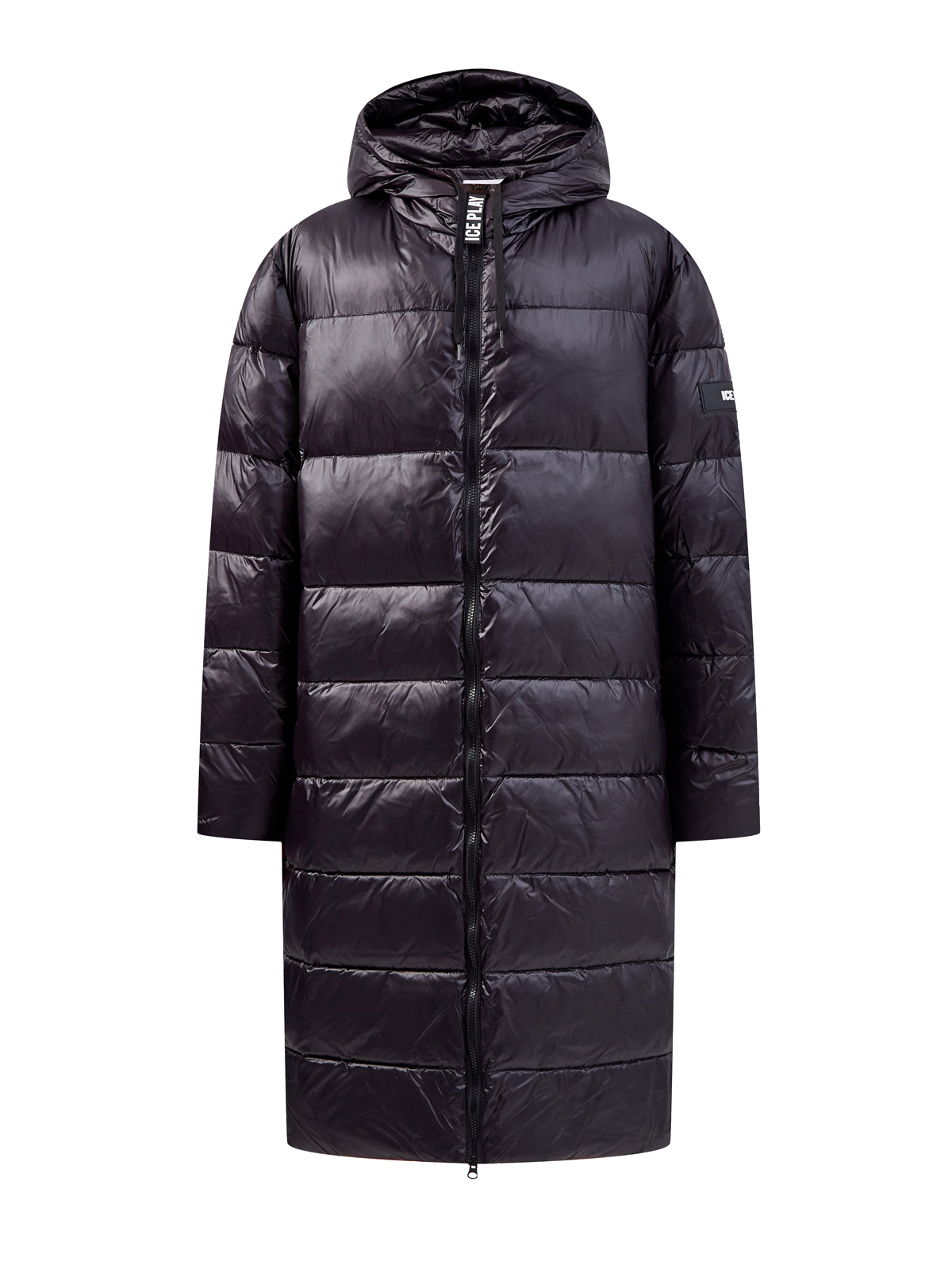 Удлиненная куртка из влагостойкого нейлона Ripstop ICE PLAY, цвет черный, размер M;L;XL;2XL - фото 1