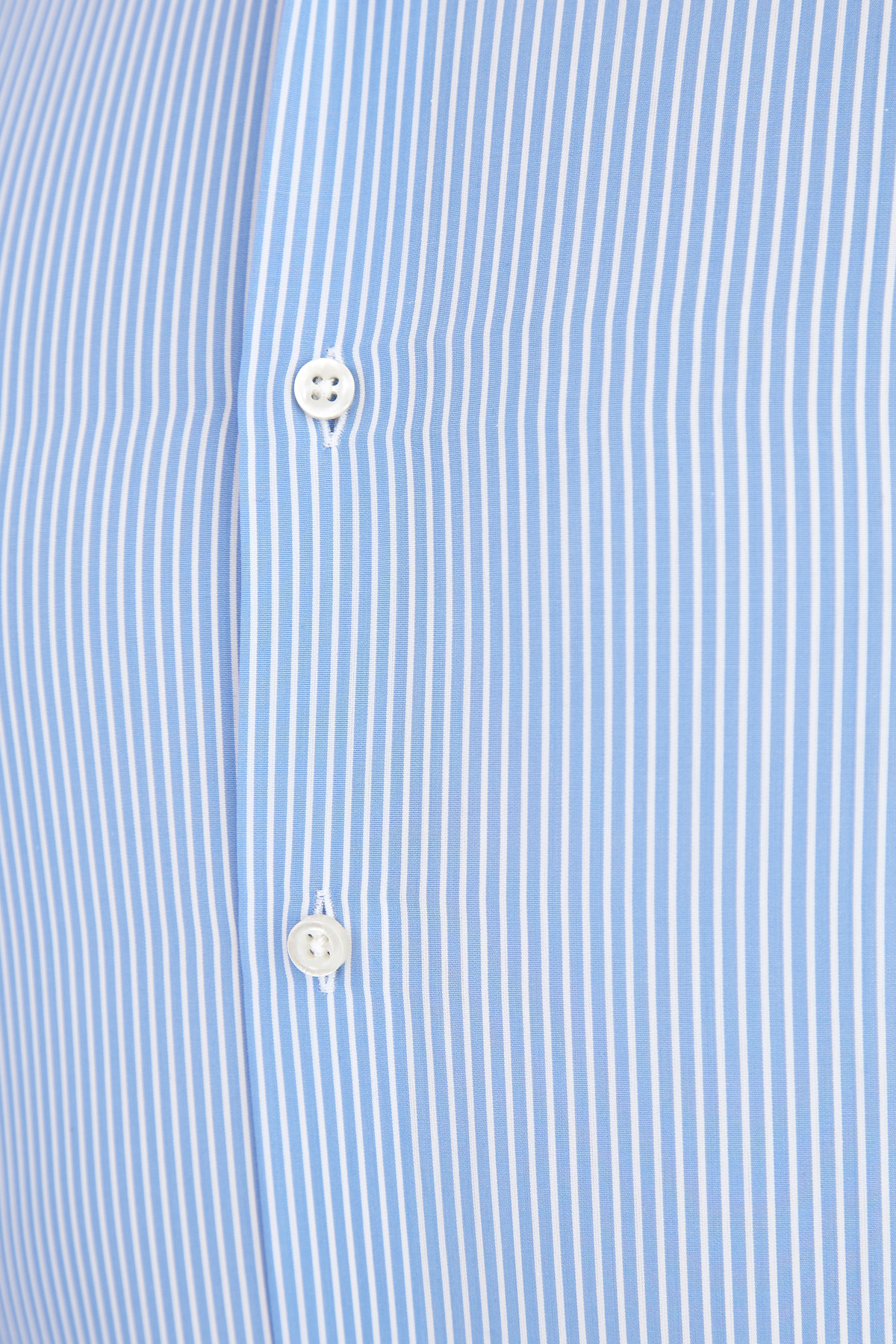Рубашка из тонкого хлопка с минималистичным принтом в полоску
