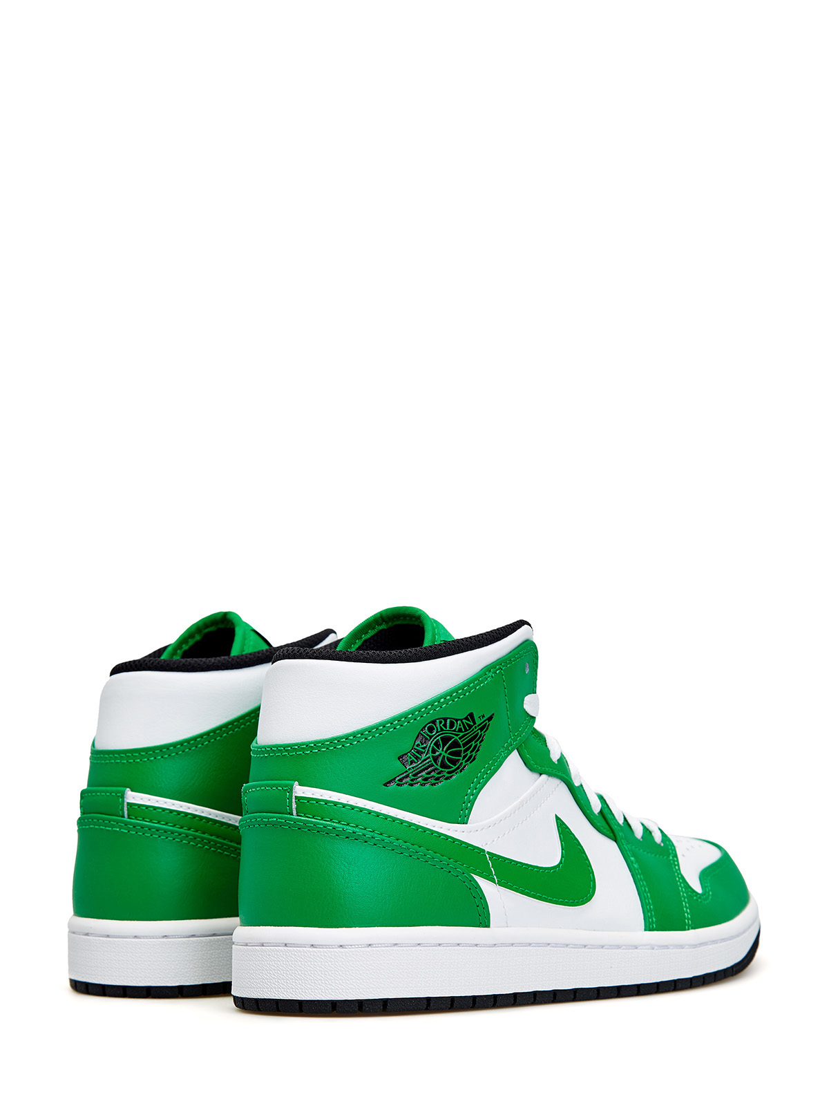 Кроссовки Jordan 1 Mid 'Lucky Green' Jordan, цвет зеленый, размер 46;40 - фото 3