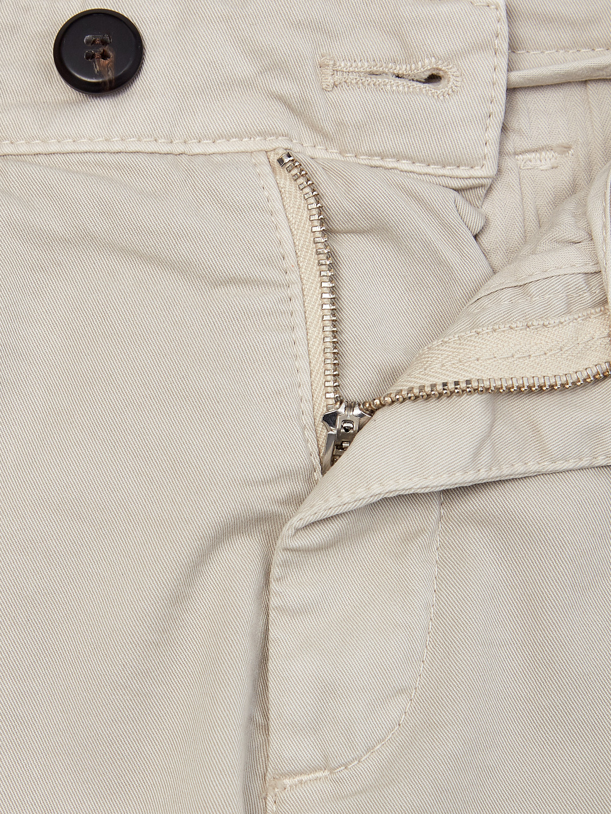 Зауженные брюки ручной работы с асимметричной застежкой ELEVENTY, цвет бежевый, размер 46;50;52;54 - фото 6