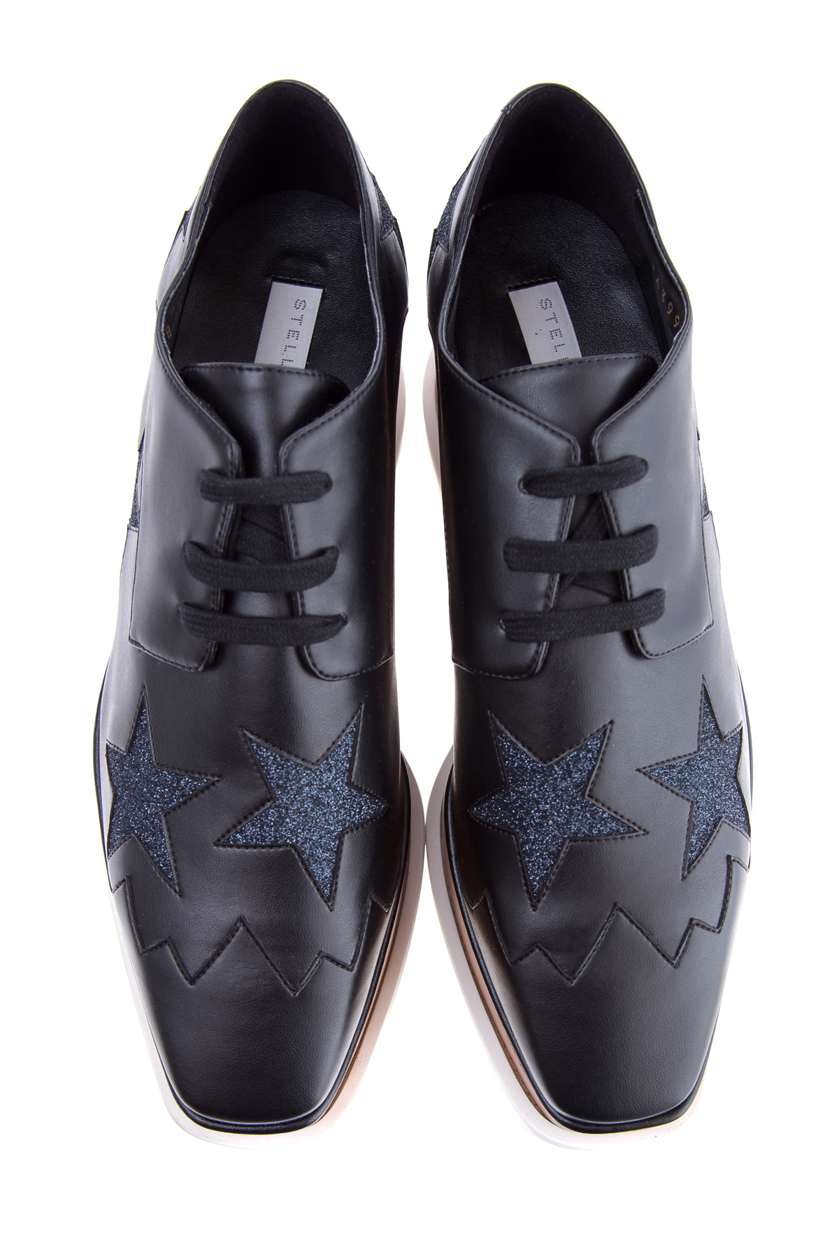 Ботинки Elise Star со сверкающей отделкой и высокой подошвой STELLA McCARTNEY, цвет черный, размер 7;8 - фото 6