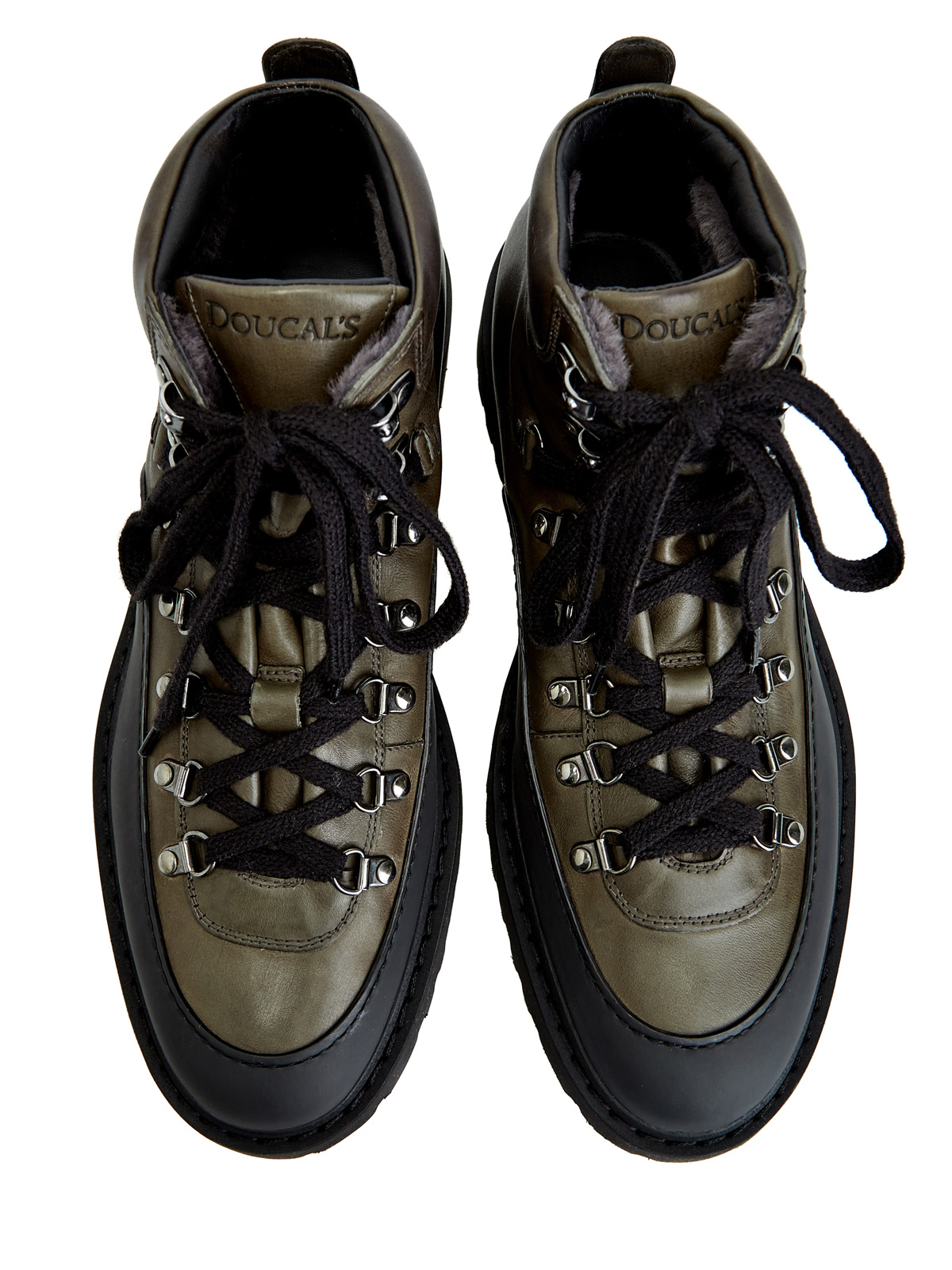 Утепленные ботинки Blake из гладкой телячьей кожи DOUCAL'S, цвет коричневый, размер 40;41;41.5;42;42.5;43;43.5;44 - фото 5