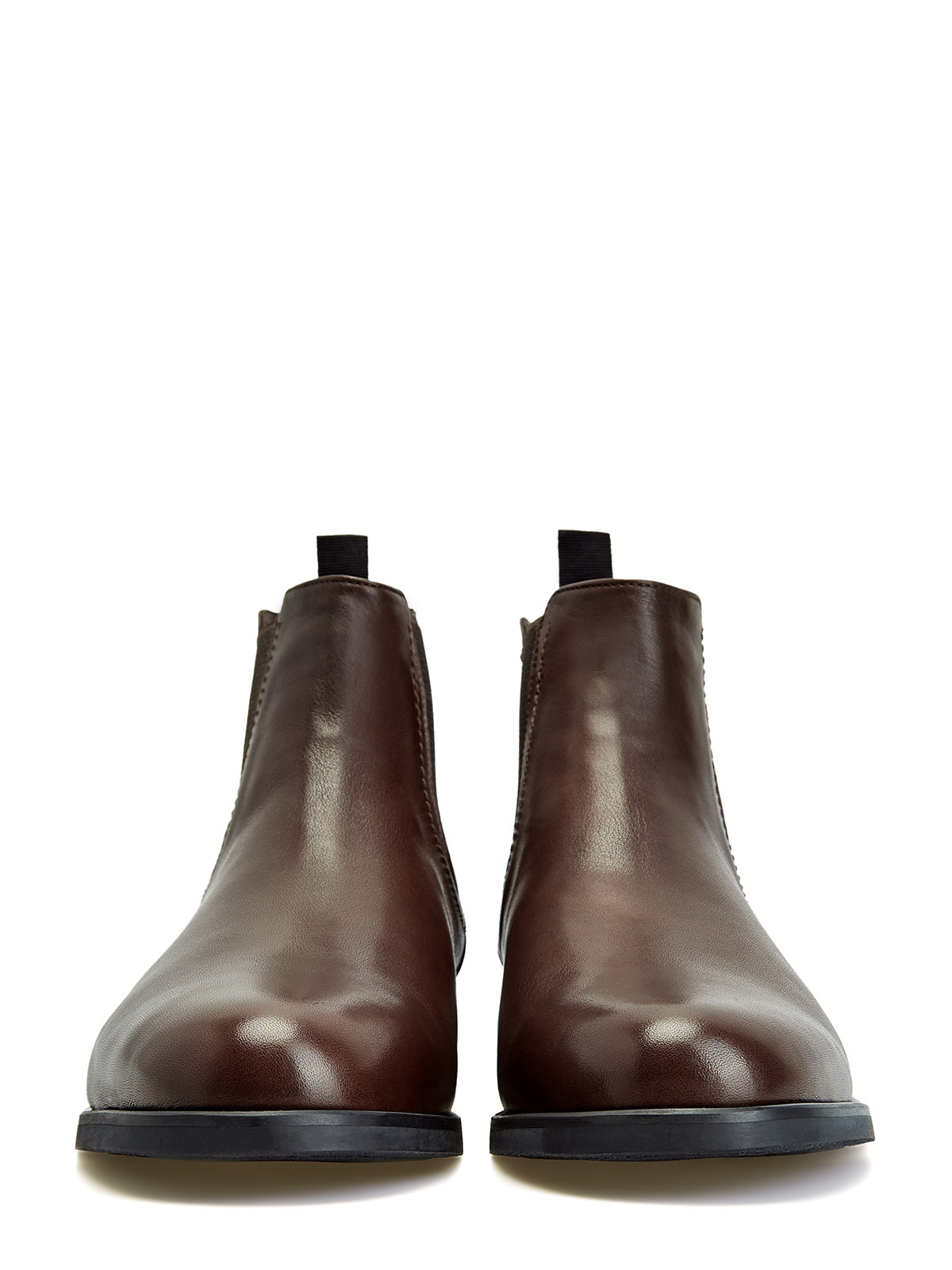 Ботинки-челси из гладкой кожи с меховой отделкой MORESCHI, цвет коричневый, размер 39.5;40.5;41;41.5;42;42.5;43;43.5;44 - фото 6