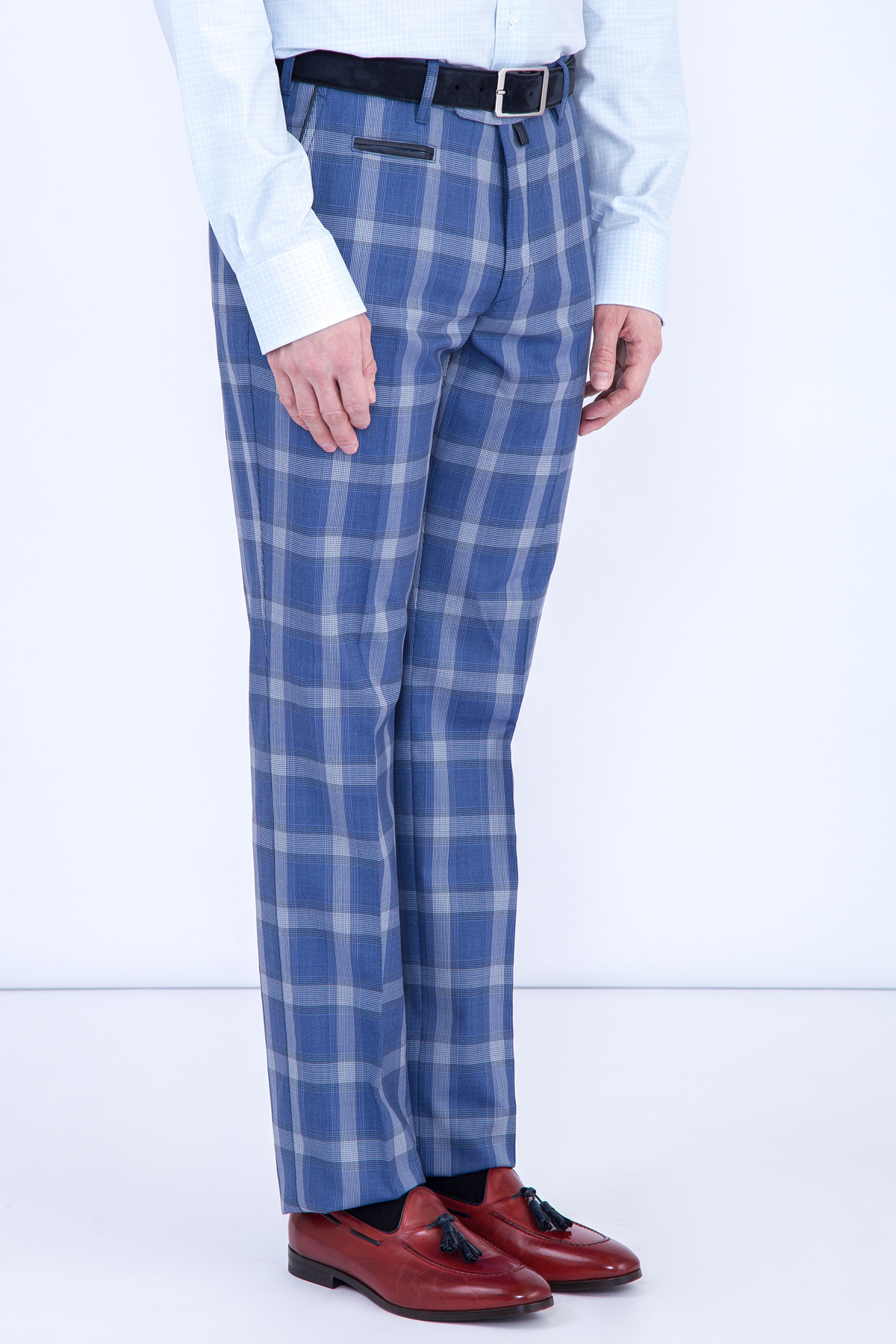 брюки STEFANO RICCI, цвет синий, размер 46;48;56 - фото 3