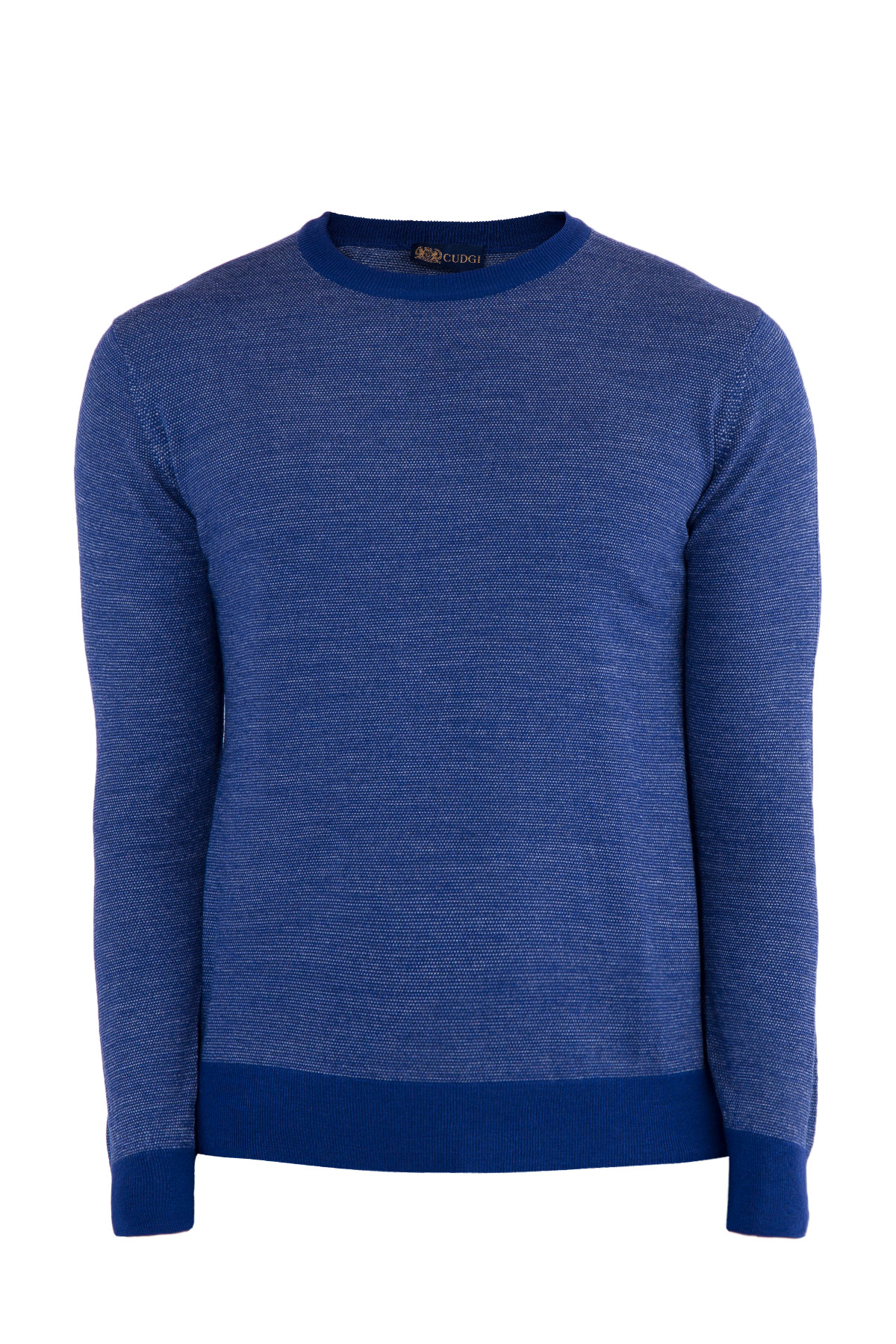 Базовый джемпер из тонкой шерстяной пряжи