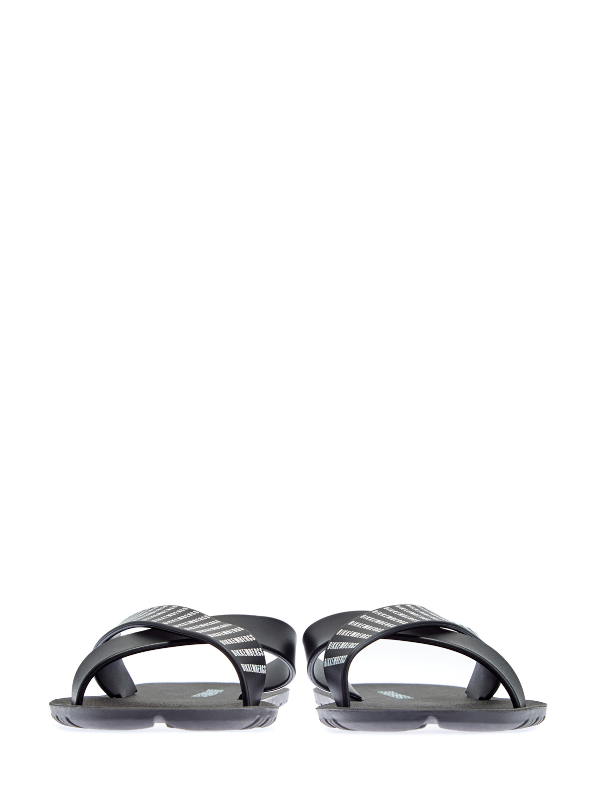 Шлепанцы в спортивном стиле с контрастным принтом BIKKEMBERGS, цвет черный, размер 40;41;42;43;44;45 - фото 5