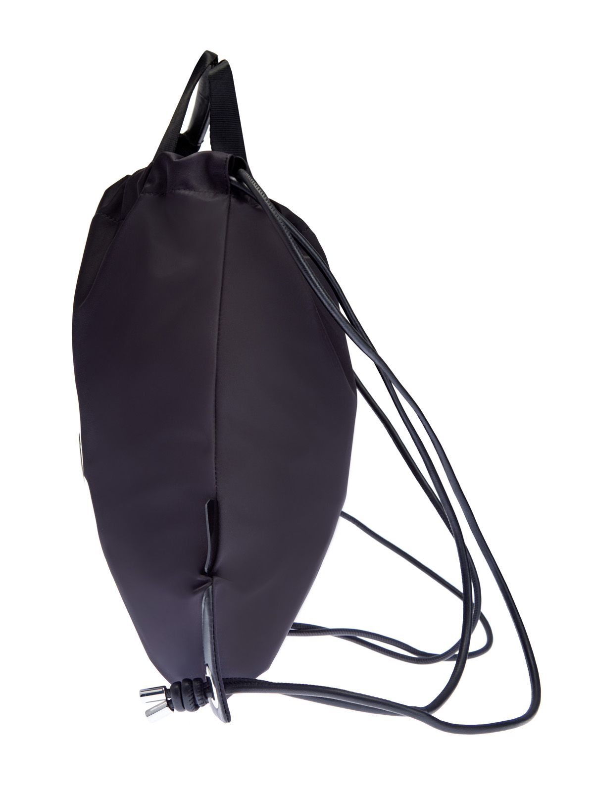 Сумка-рюкзак K/Ikonik из нейлона с макро-аппликацией KARL LAGERFELD, цвет черный, размер 5;6;7 Сумка-рюкзак K/Ikonik из нейлона с макро-аппликацией - фото 4