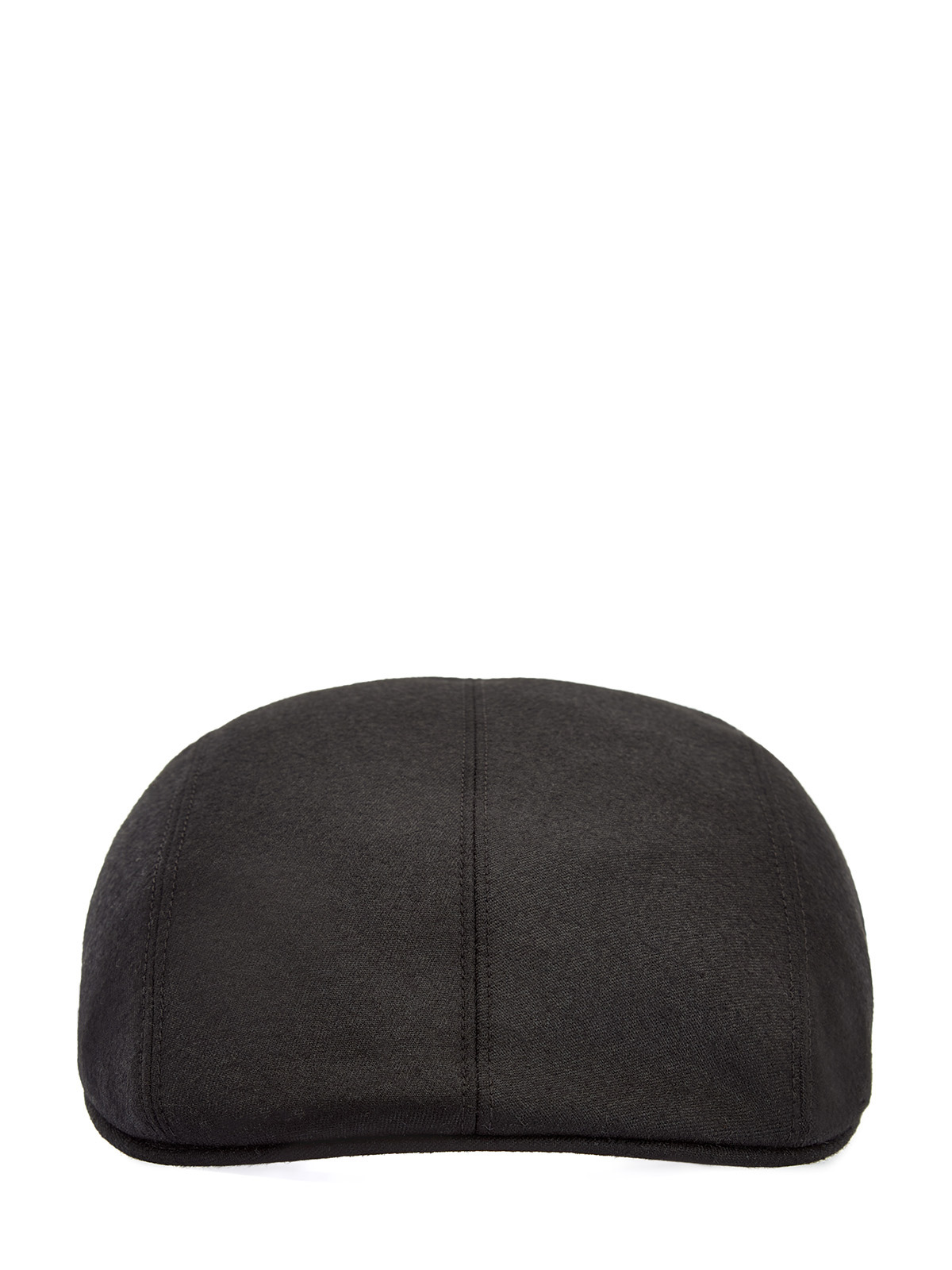 

Шерстяная кепка-коппола с деталью из кожи, Черный, Шерстяная кепка-коппола с деталью из кожи