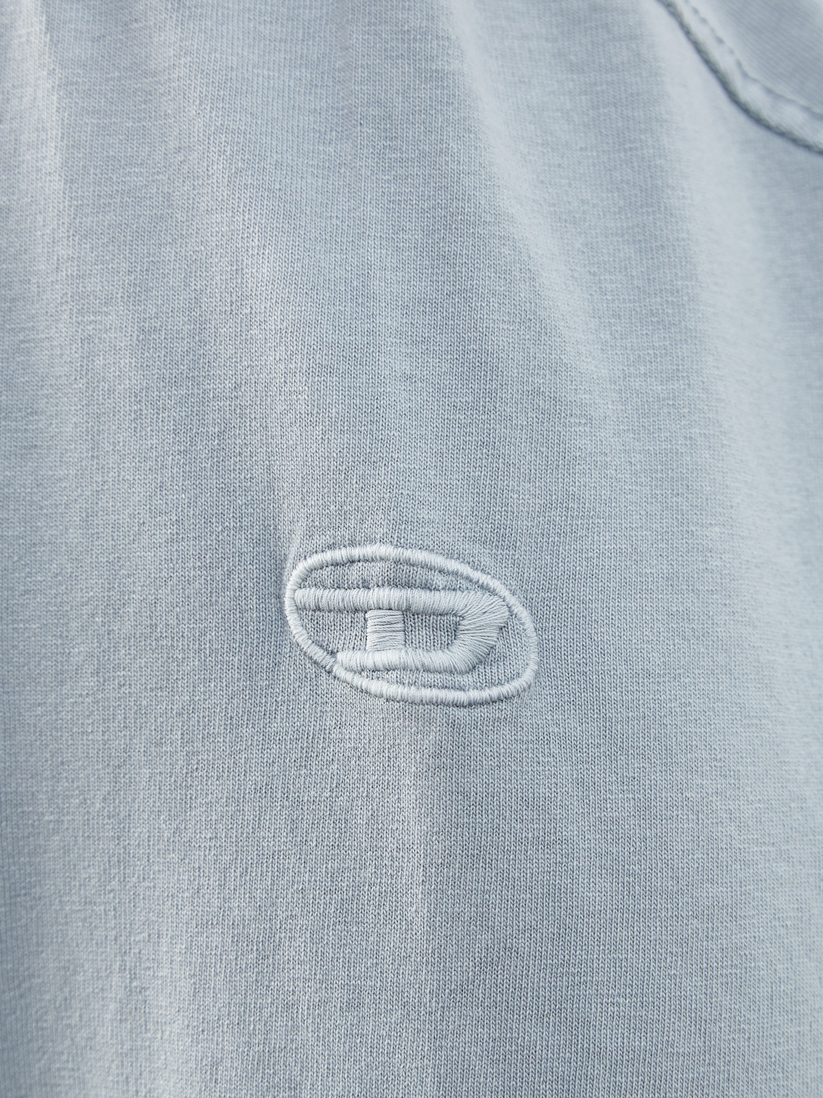 Лонгслив T-Crane с принтом и вышитым логотипом на рукаве DIESEL, цвет серый, размер S;L;XL;M - фото 5