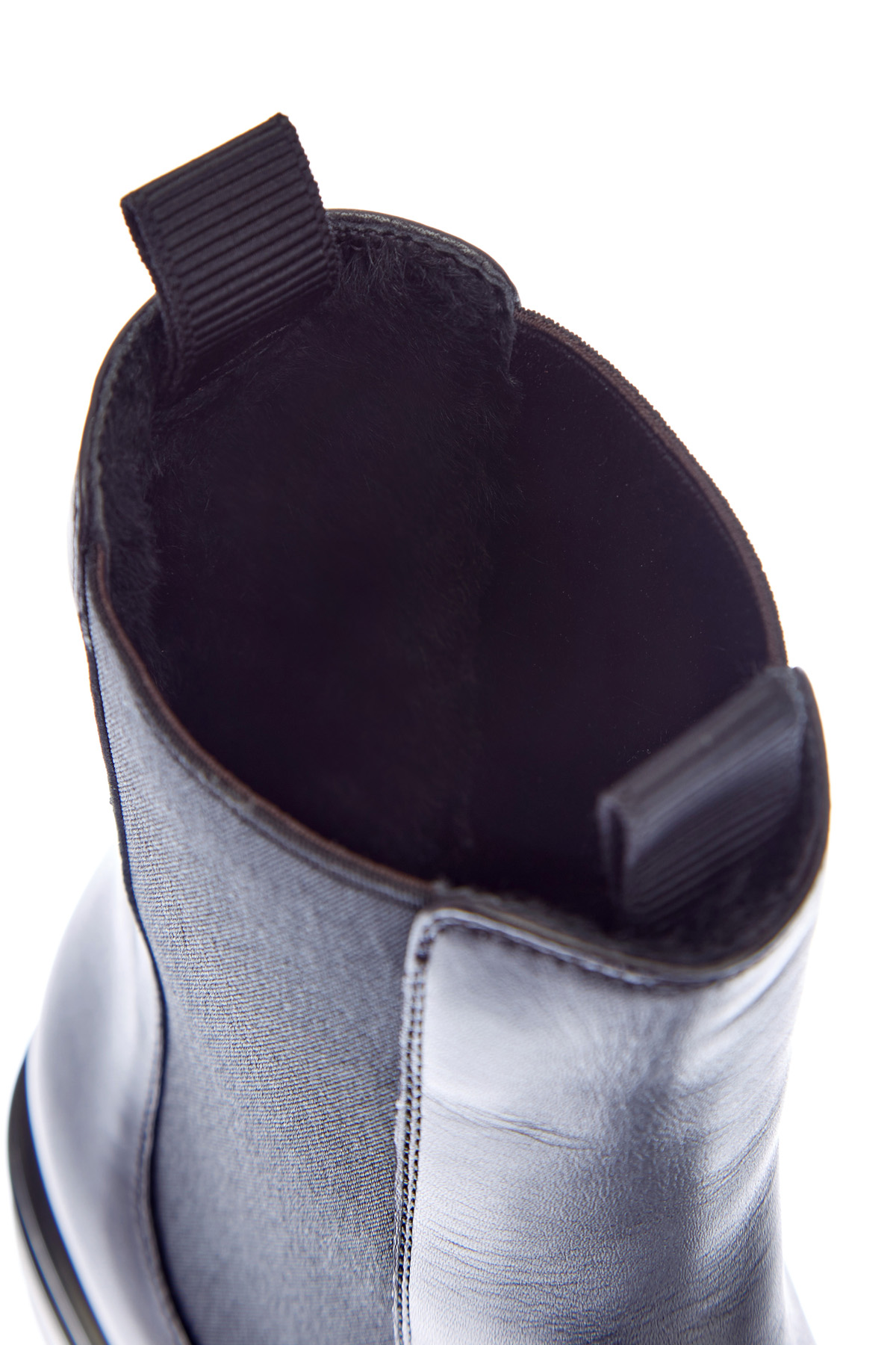 Утепленные ботинки-челси Chester из полированной кожи GIANVITO ROSSI, цвет черный, размер 5.5;6.5;7;9 - фото 6