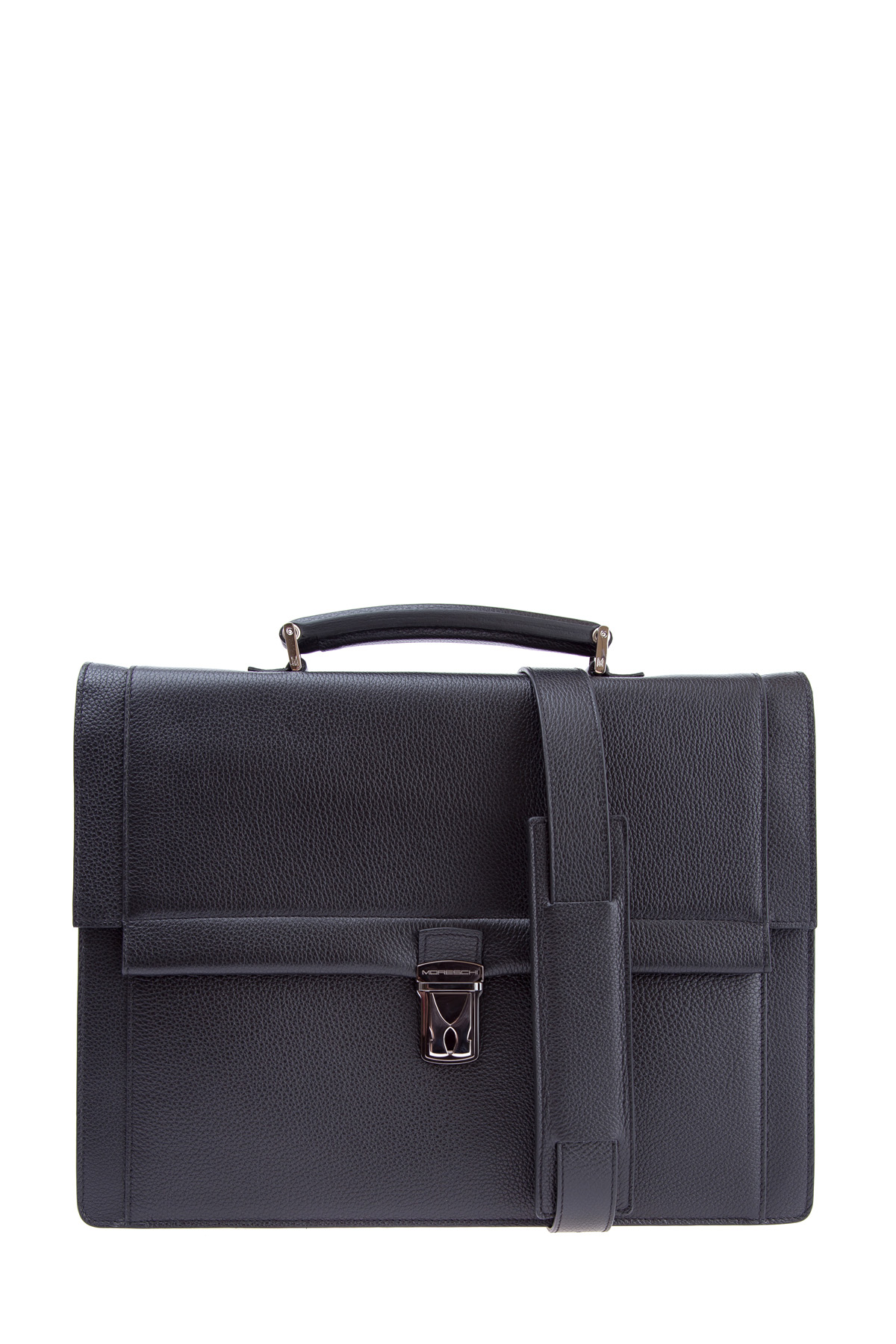портфель MORESCHI, цвет черный, размер 42 - фото 1
