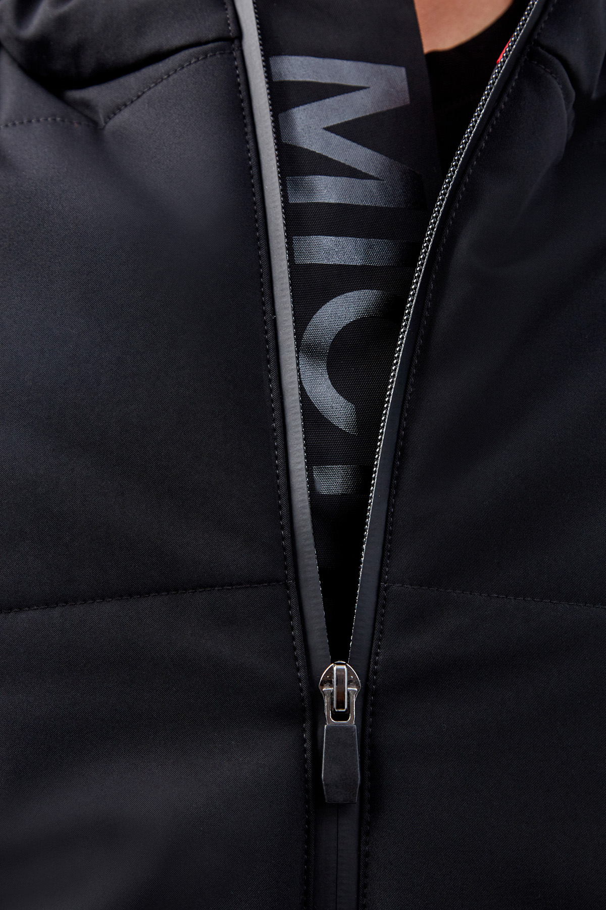 Куртка из водонепроницаемого нейлона с яркой подкладкой MICHAEL KORS, цвет черный, размер M - фото 6