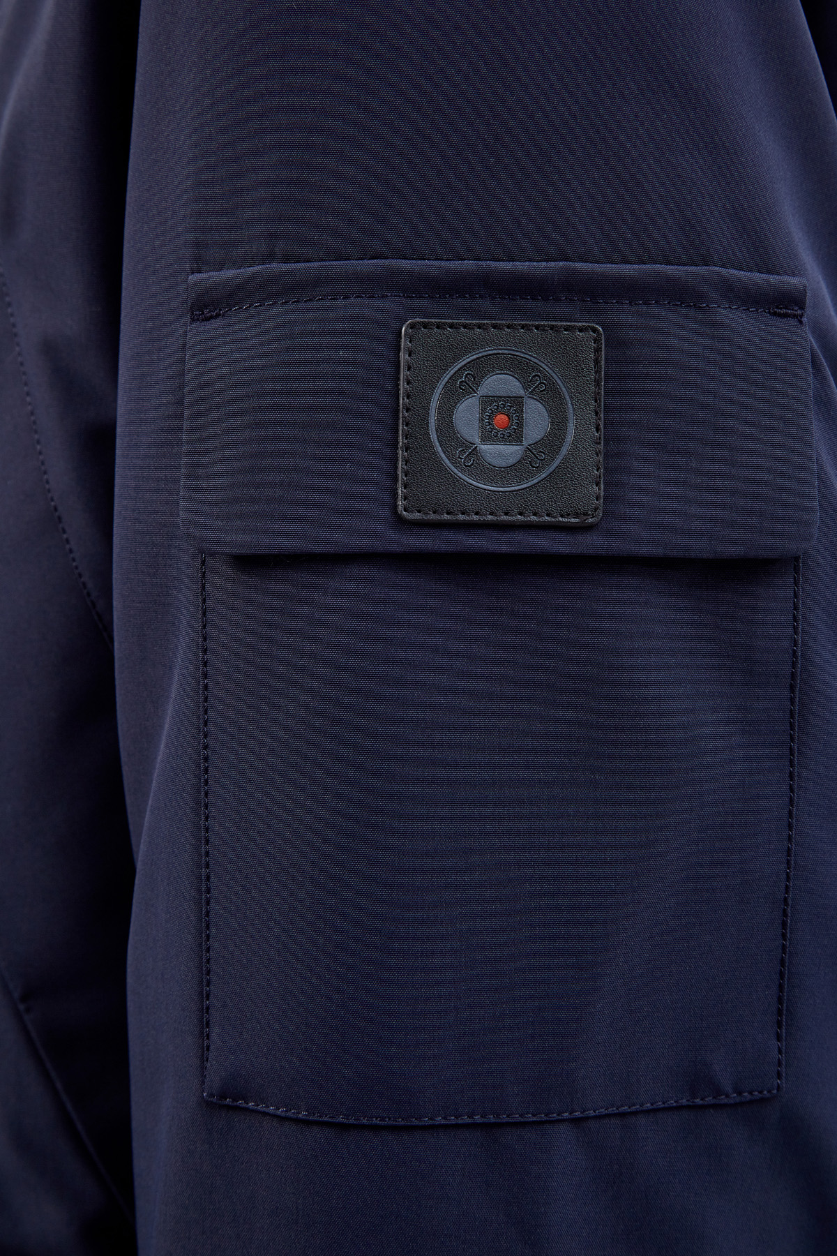 Водонепроницаемая парка с накладными карманами CUDGI, цвет синий, размер M;L;XL;2XL;3XL - фото 3