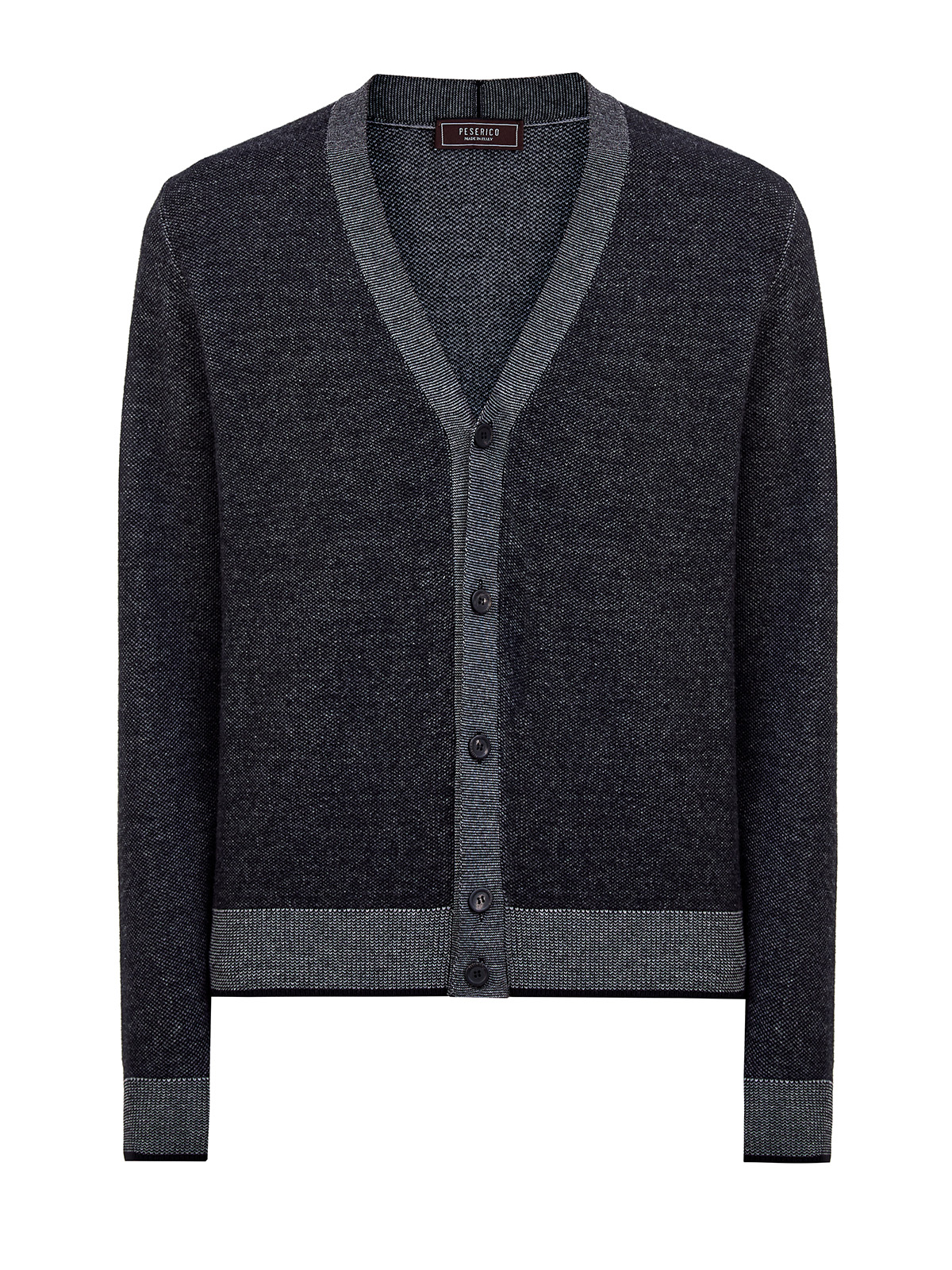 Кардиган из шерсти и кашемира с V-образным вырезом 47840₽