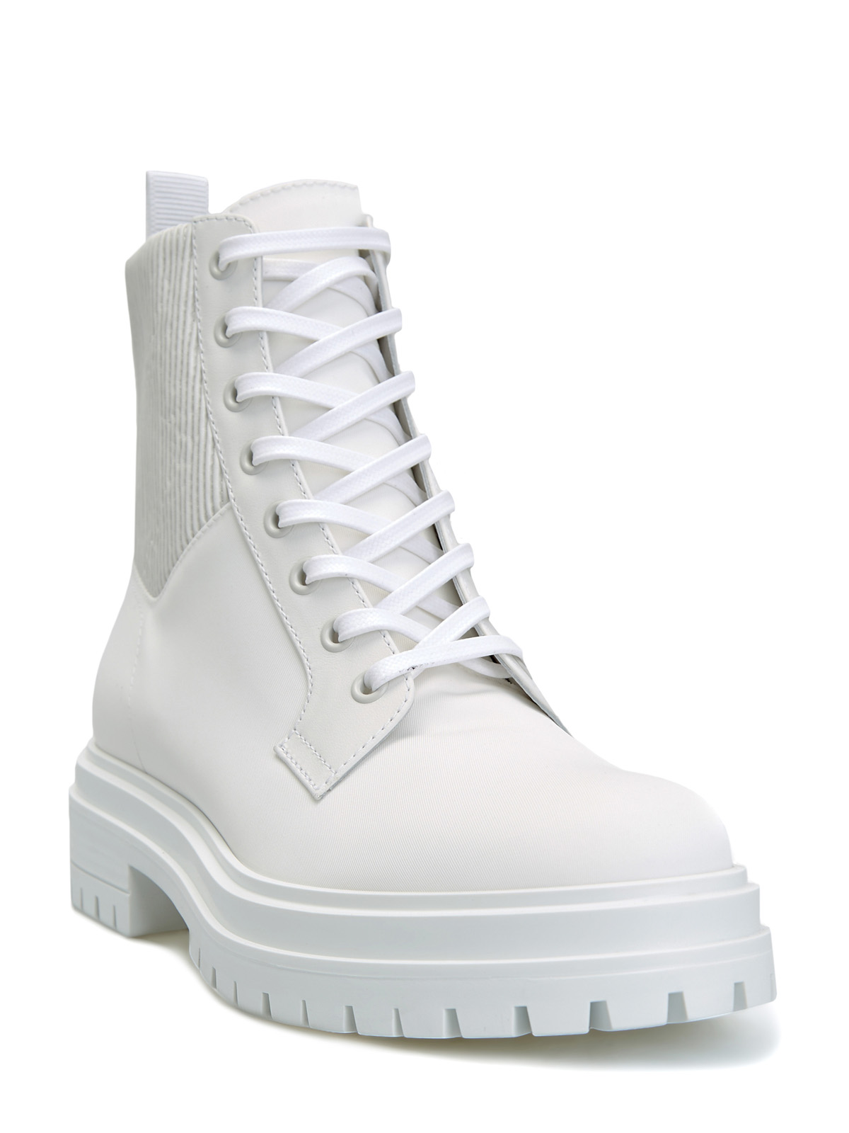 Белые ботинки Martis из кожи с массивной подошвой GIANVITO ROSSI, цвет белый, размер 36;36.5;37;37.5;38.5;40;40.5 - фото 3