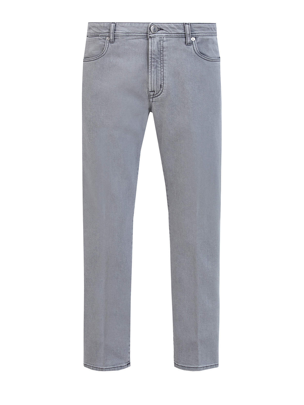 Джинсы Carrot Fit из окрашенного вручную денима stretch 41440₽